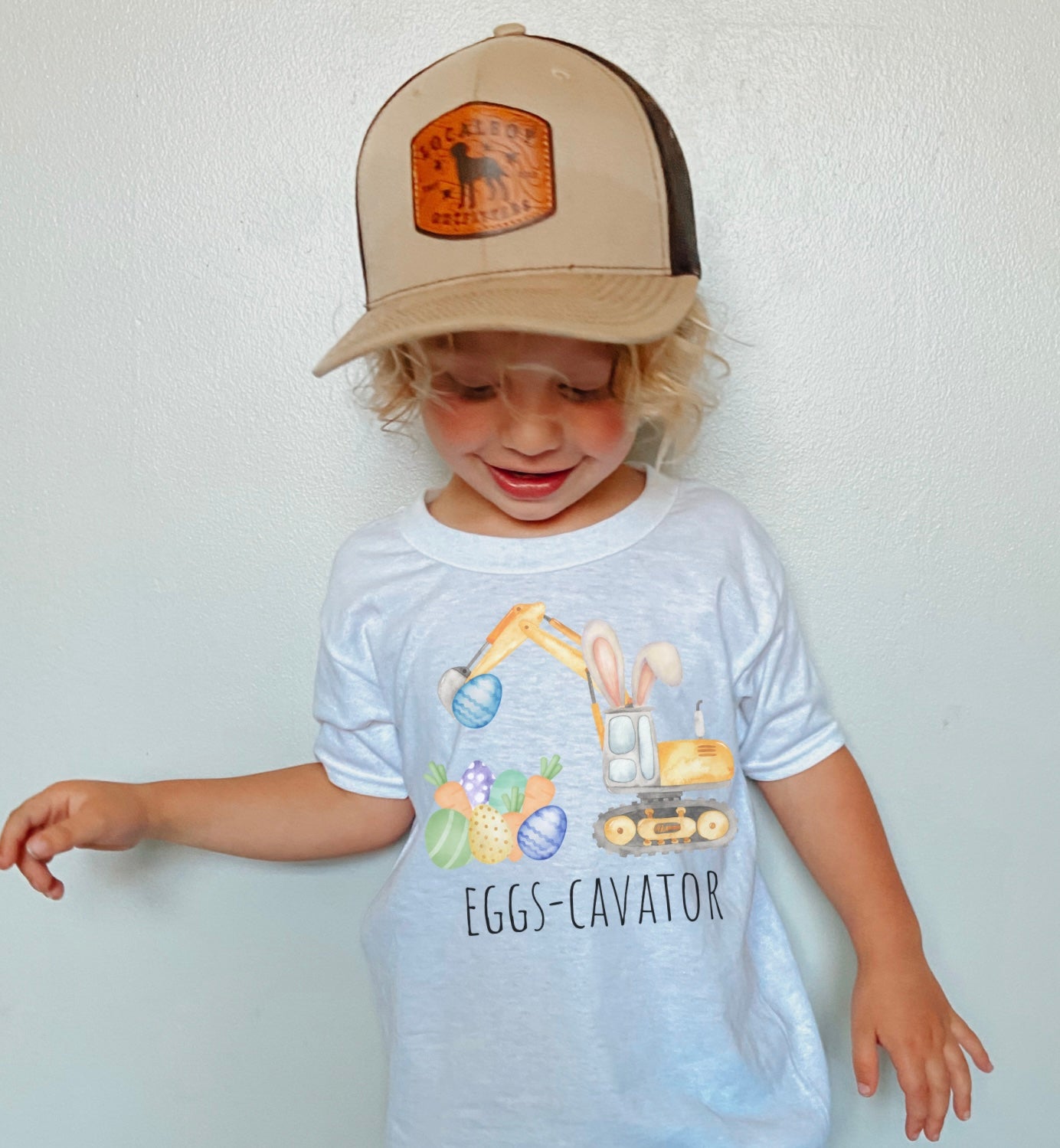Eggs-cavator Tee