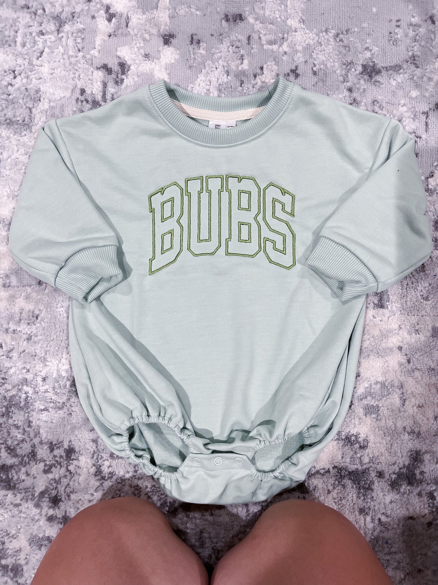 Bubs Embroidered Sweater Bubble