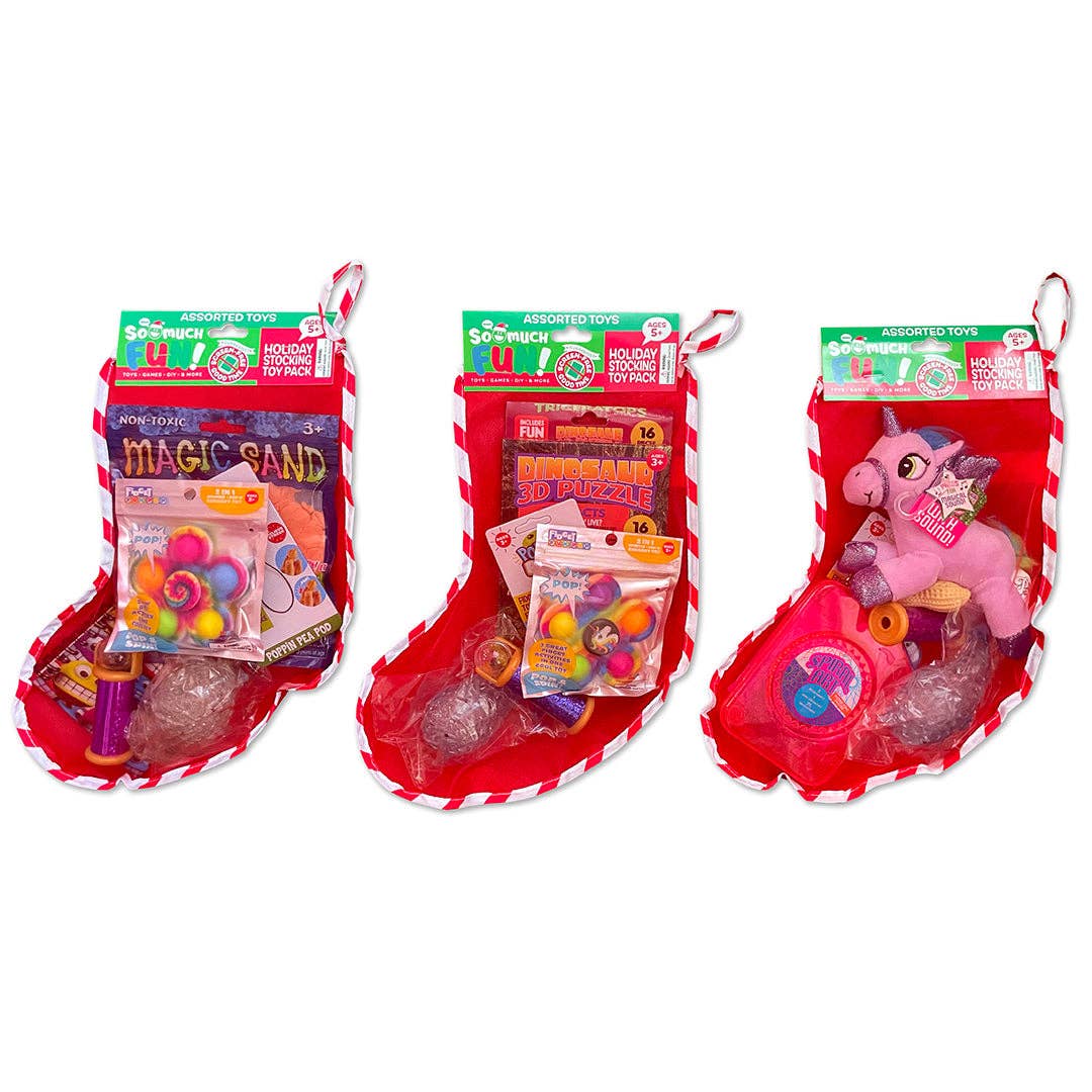 Christmas Holiday Stocking Toy Pack