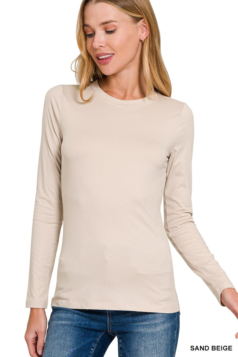 Long Sleeve Round Neck Tee