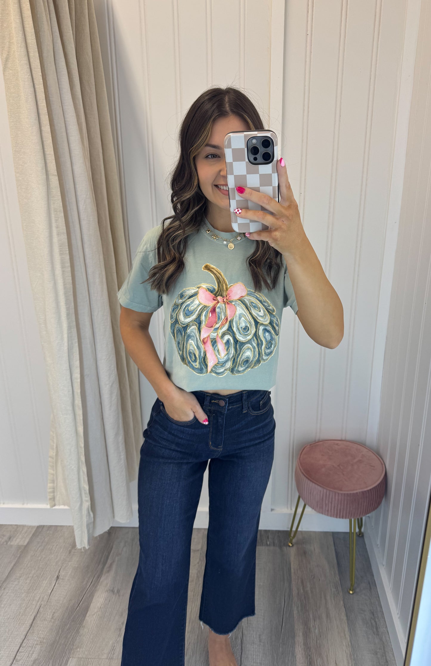 Judy Blue Wide Leg Crop Jeans