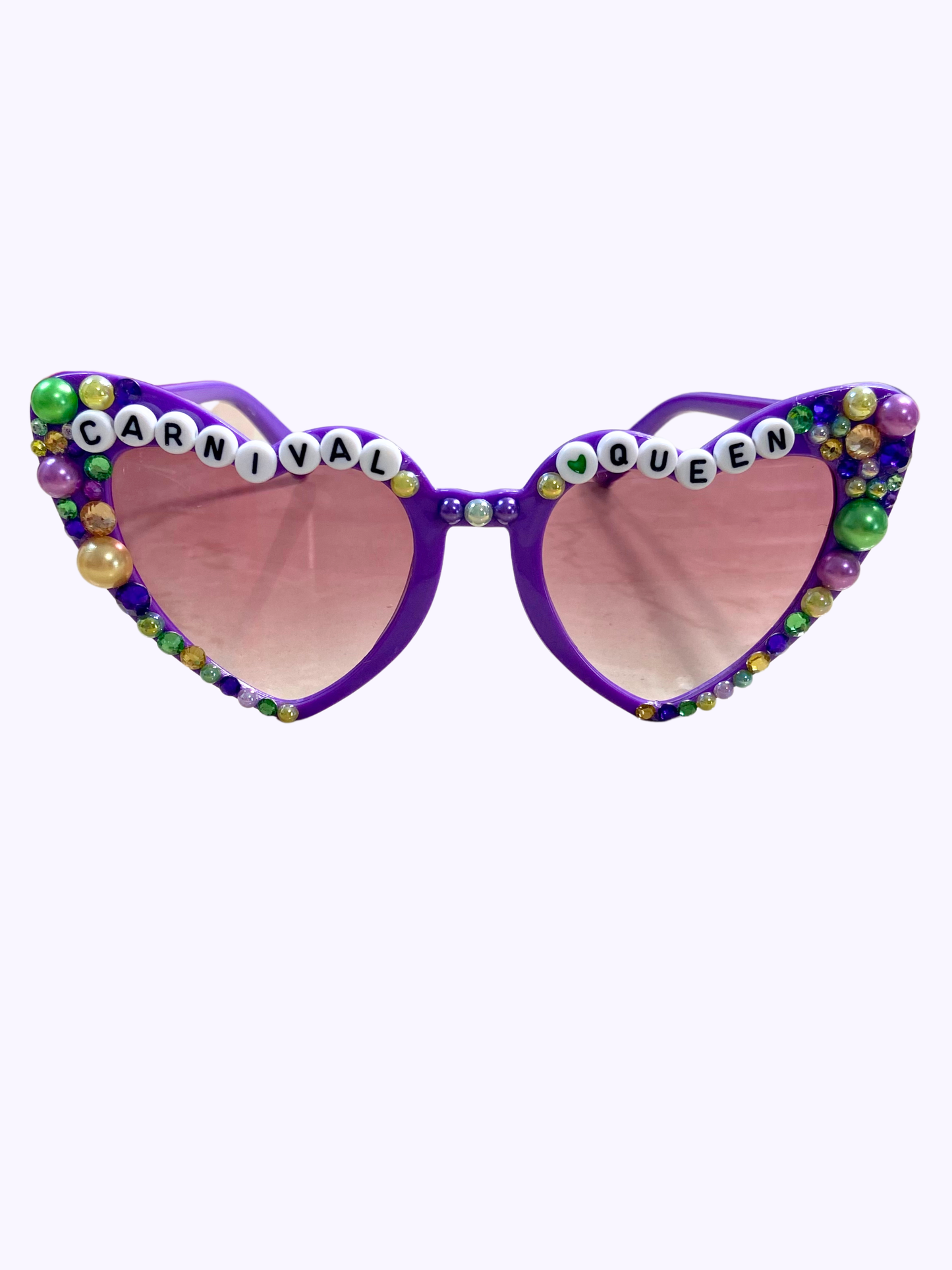 Mardi Gras Jeweled Sunglasses