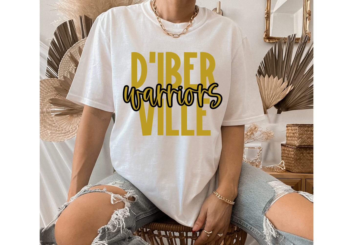 D'iberville Warriors Tee