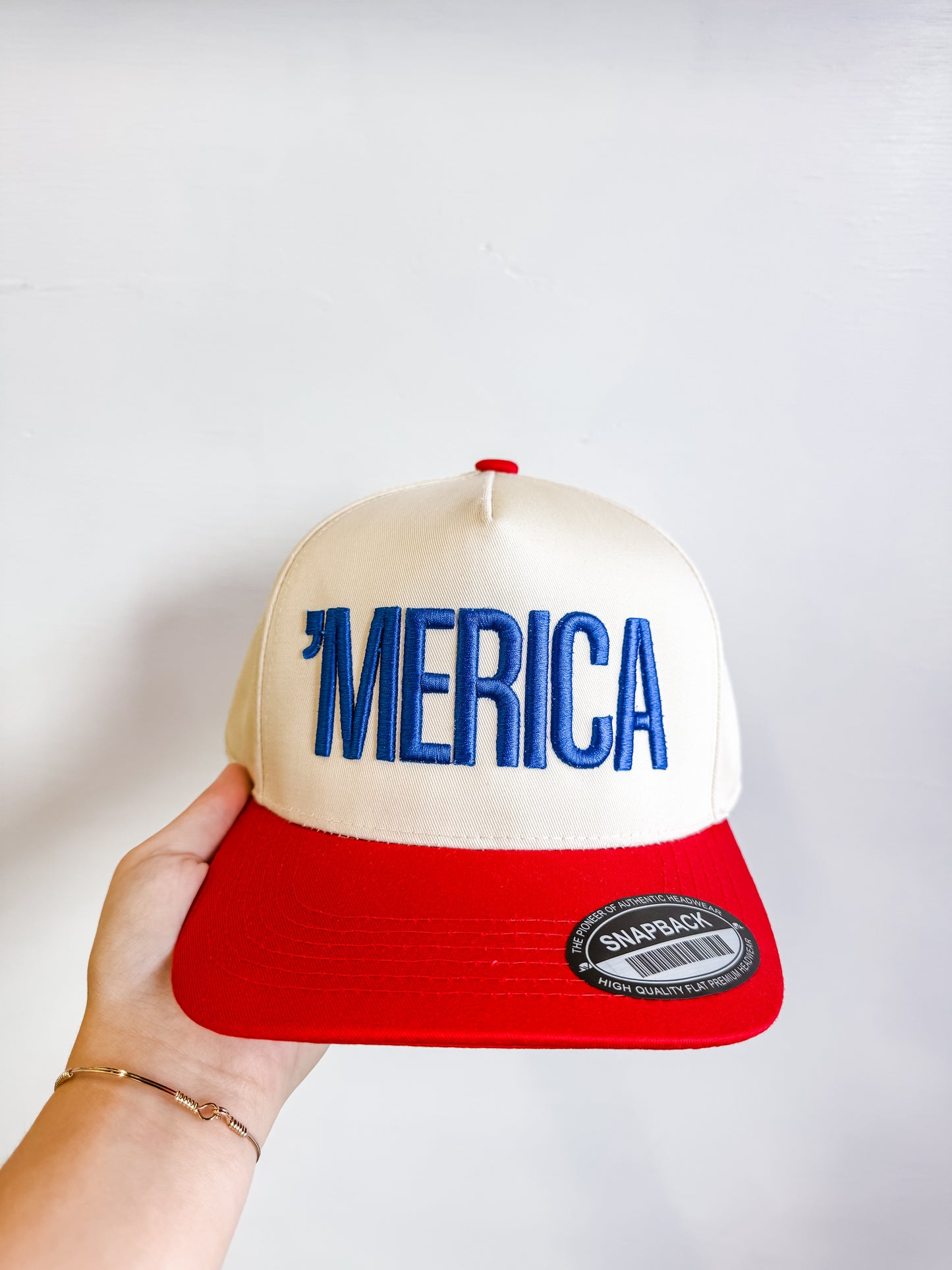 ‘Merica Puff Embroidered Hat
