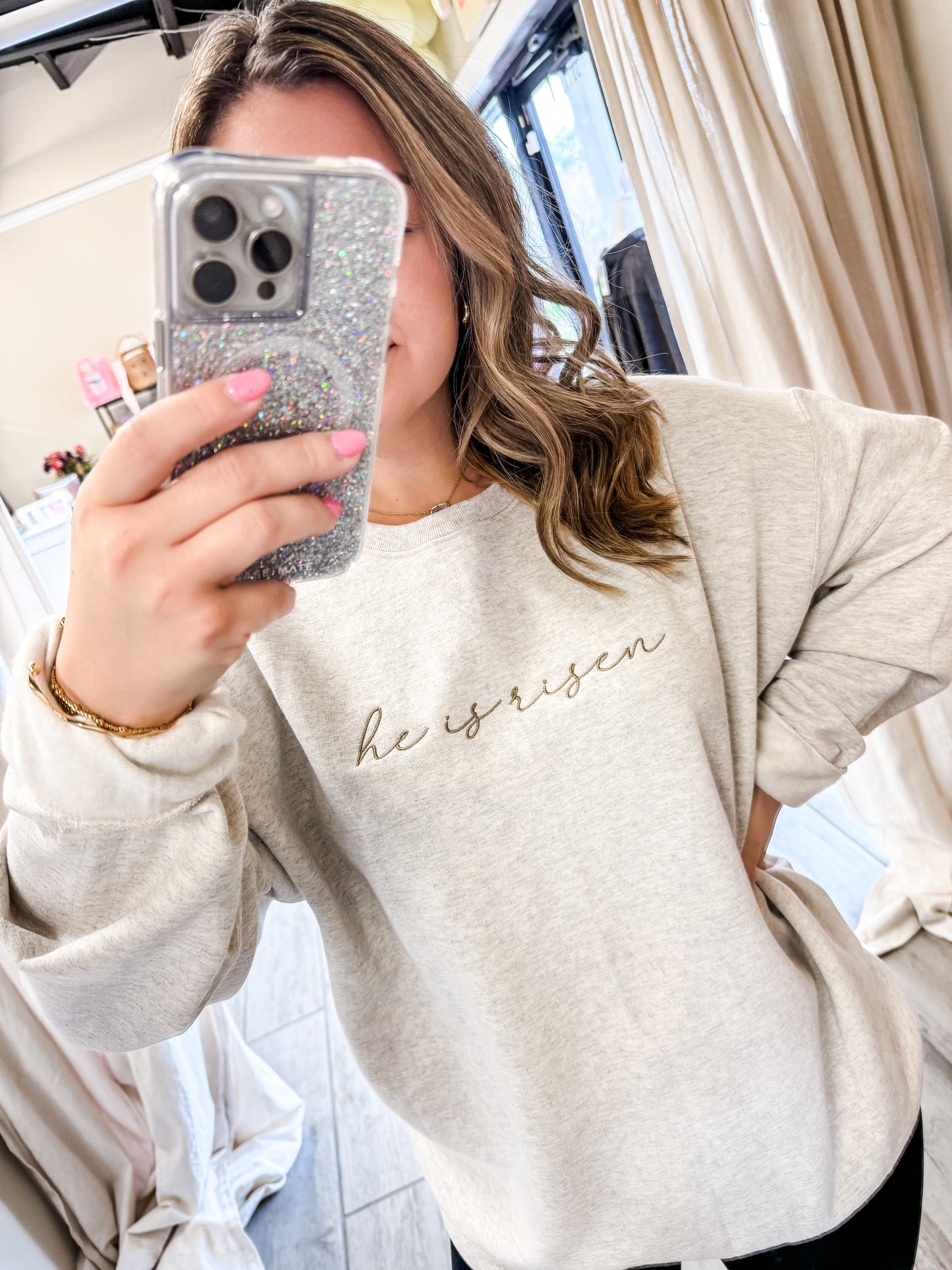 He is Risen Sweatshirt