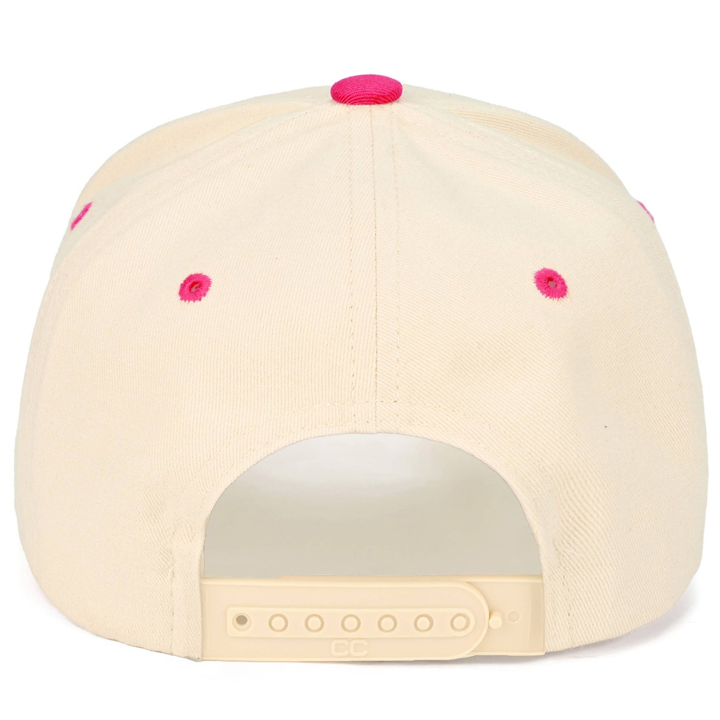C.C OUT HERE DILLY DALLYING Letter on Two Tone Trucker Hat