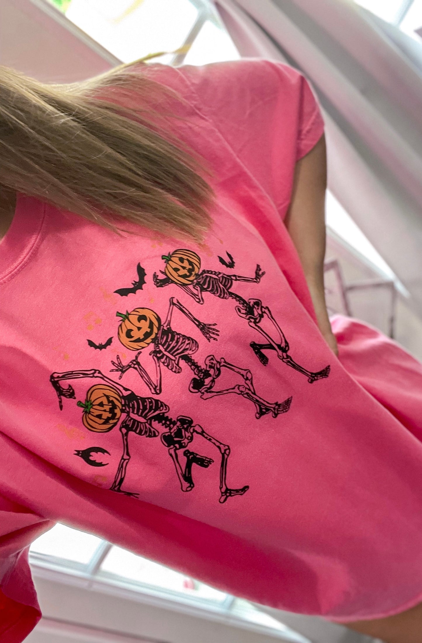 Dancing Skeleton Comfort Color Tee