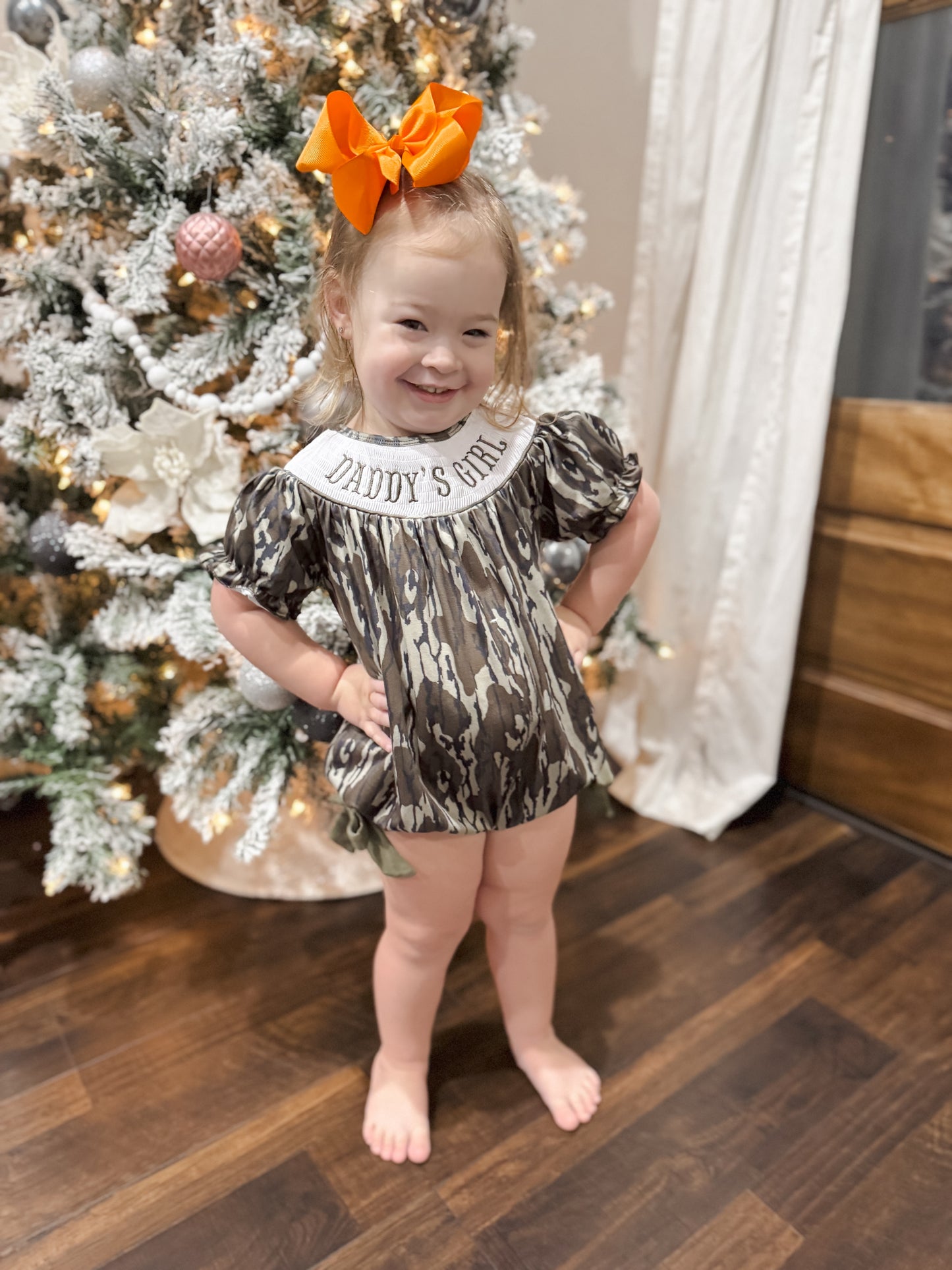 Daddy’s Girl Bottomland Camo Bubble