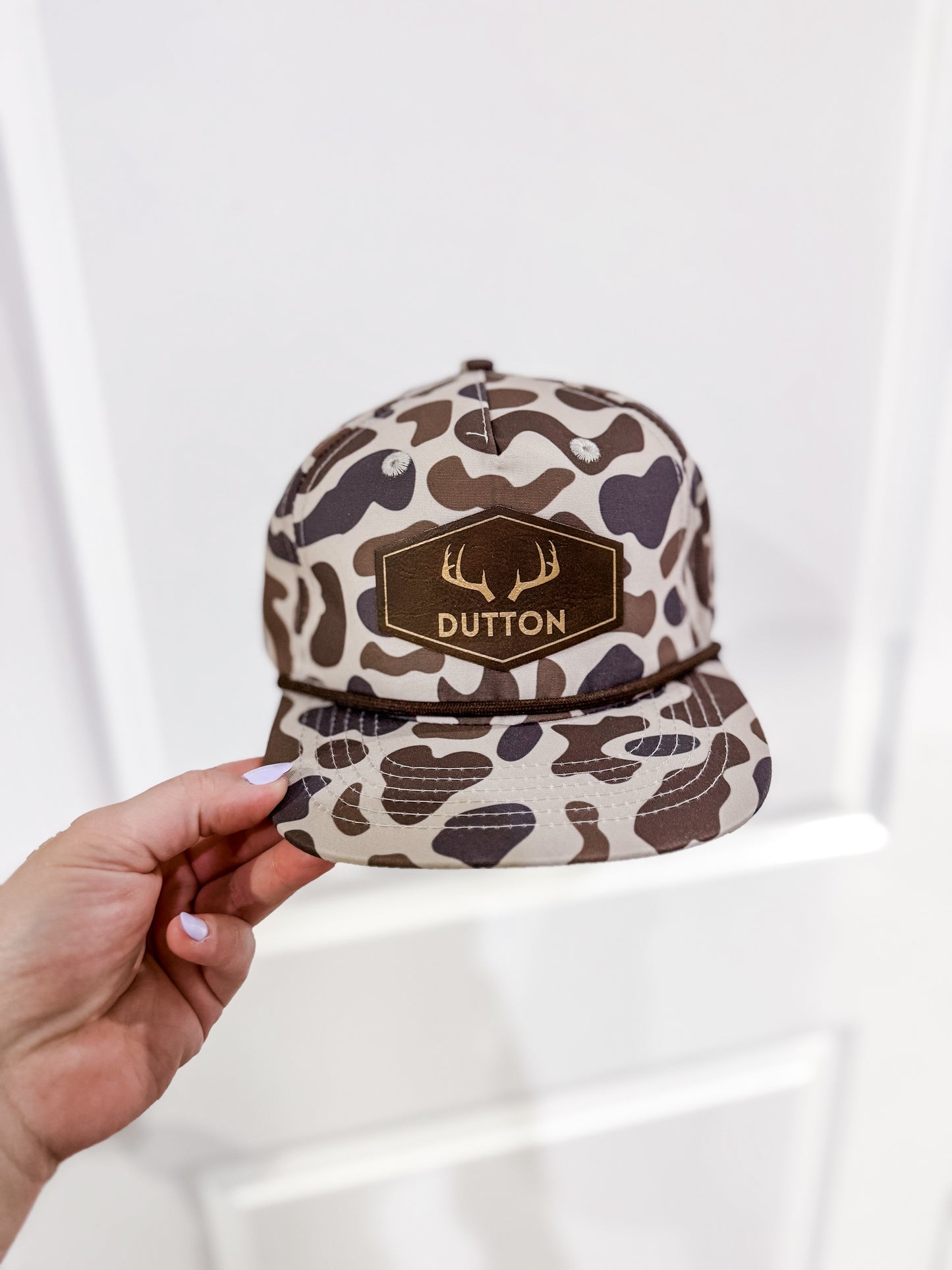 Custom Youth Camo Hat