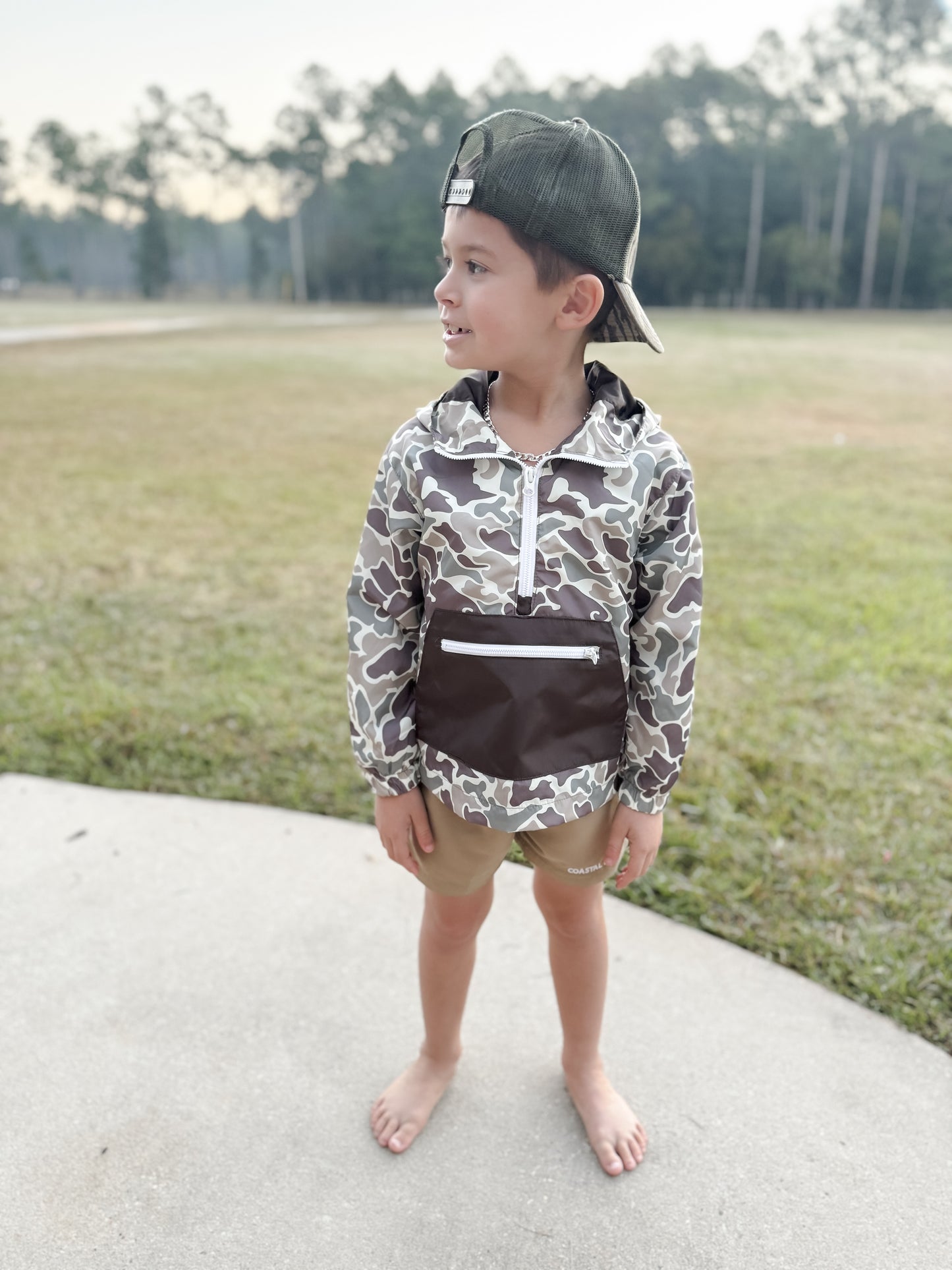 Camo Rain Jacket