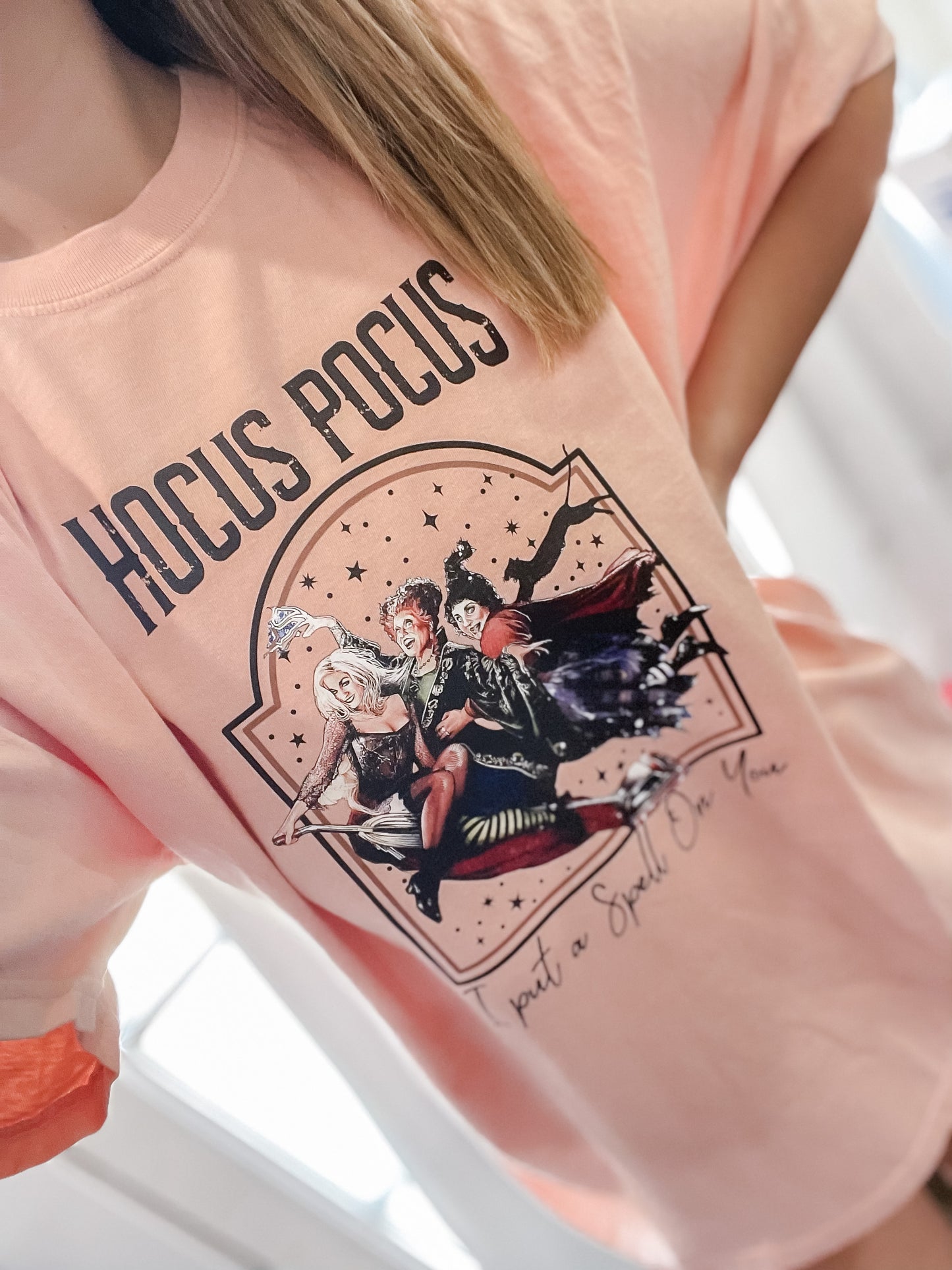 I Put A Spell On You - Hocus Pocus Comfort Color Tee