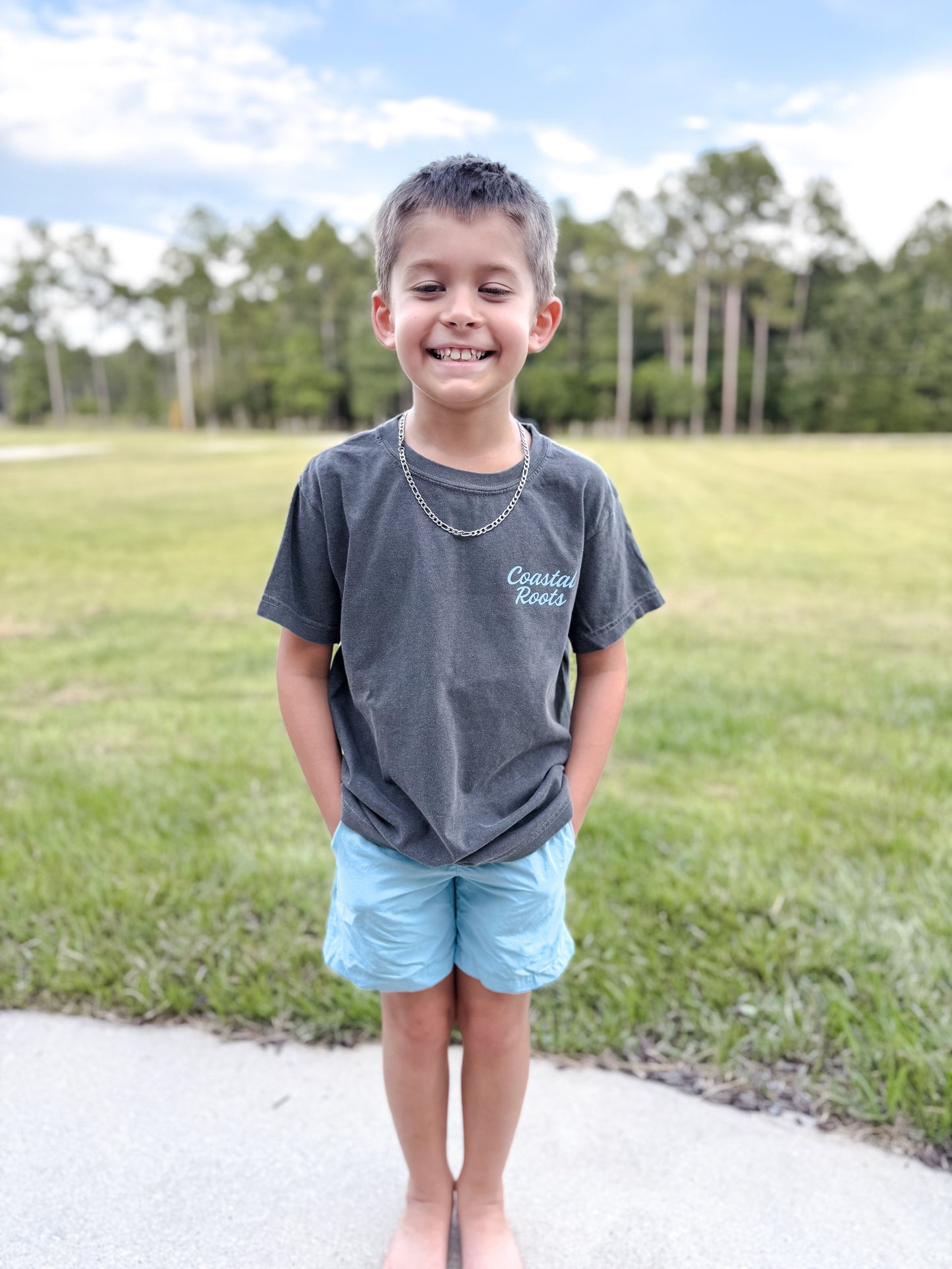Coastal Roots - Born Coastal Alligator Tee
