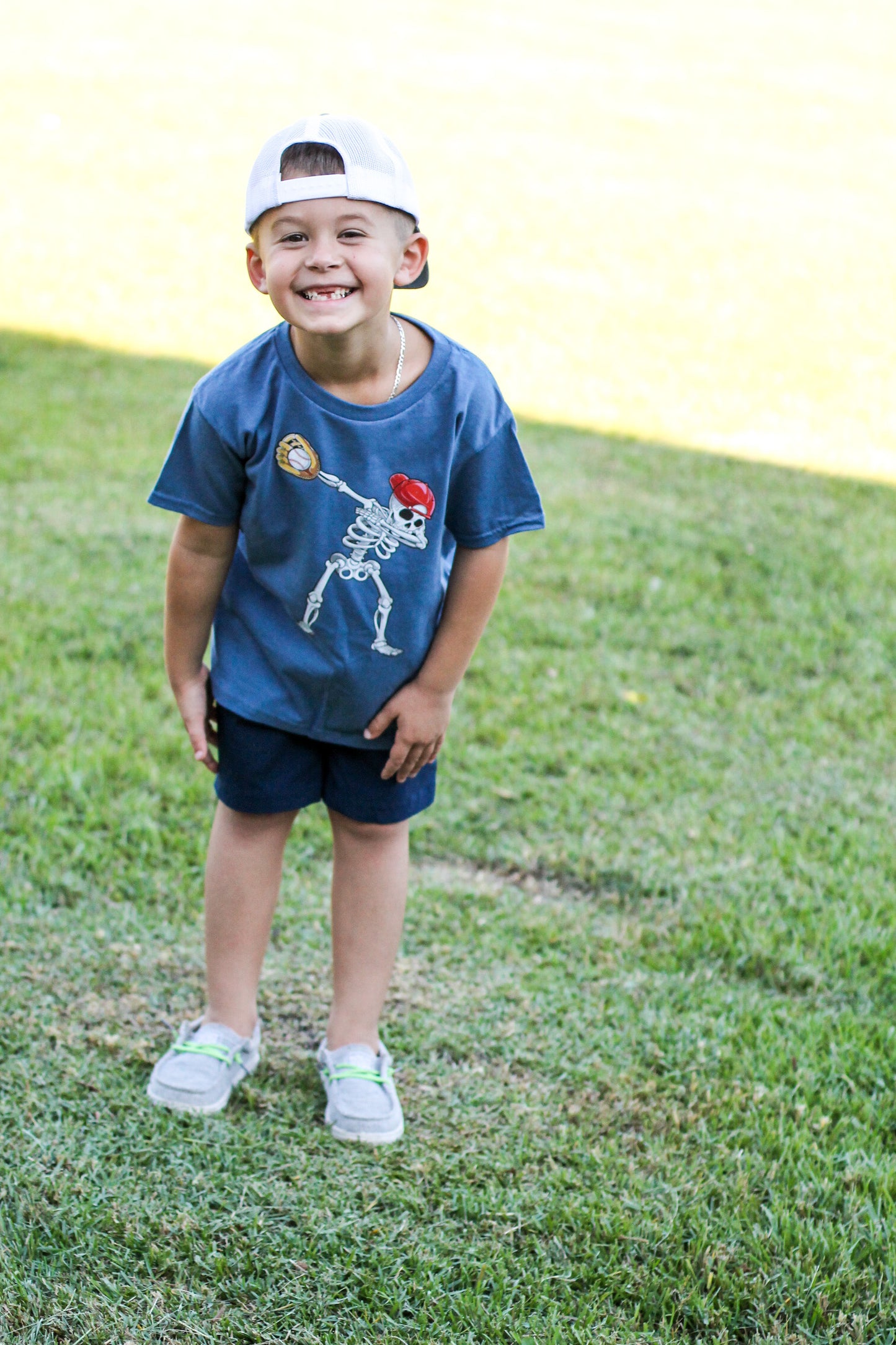 Baseball Skellie Tee