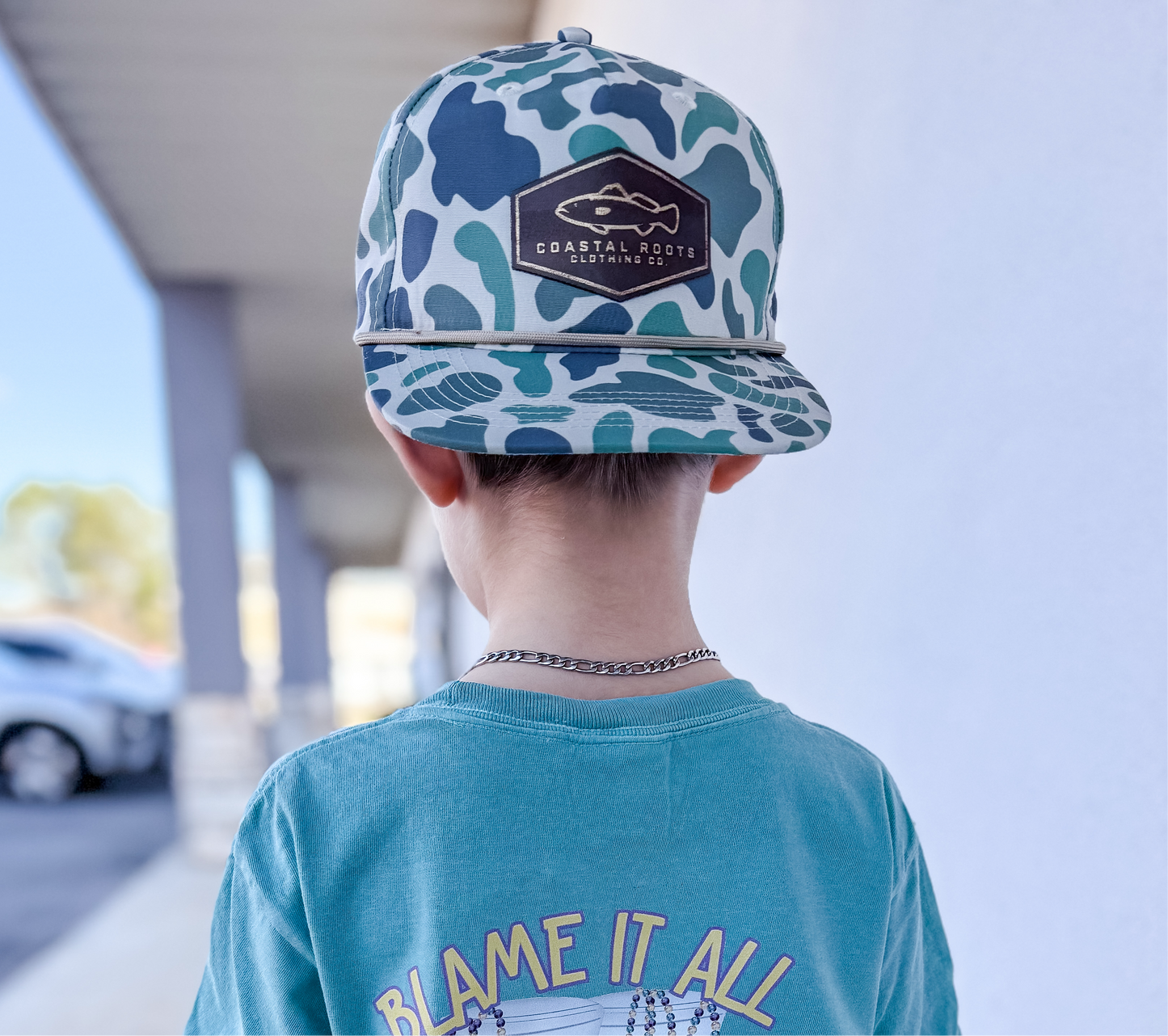 Coastal Roots Olds Cool Marsh Goat Rope Hat