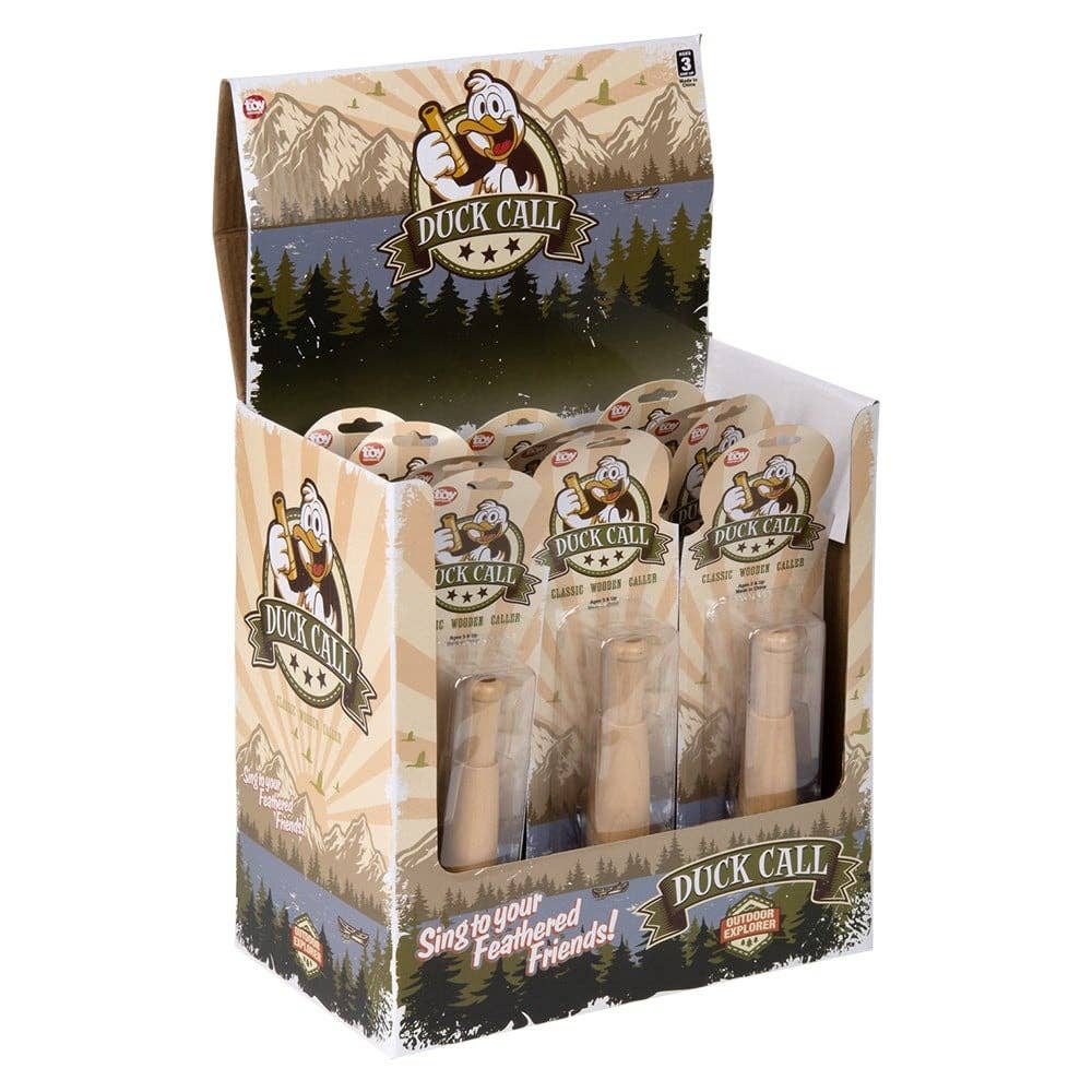 5" Wooden Duck Call Whistle - LLB Toys