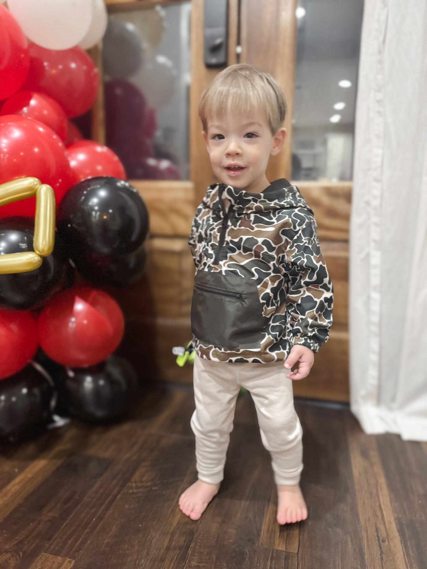 Camo Rain Jacket