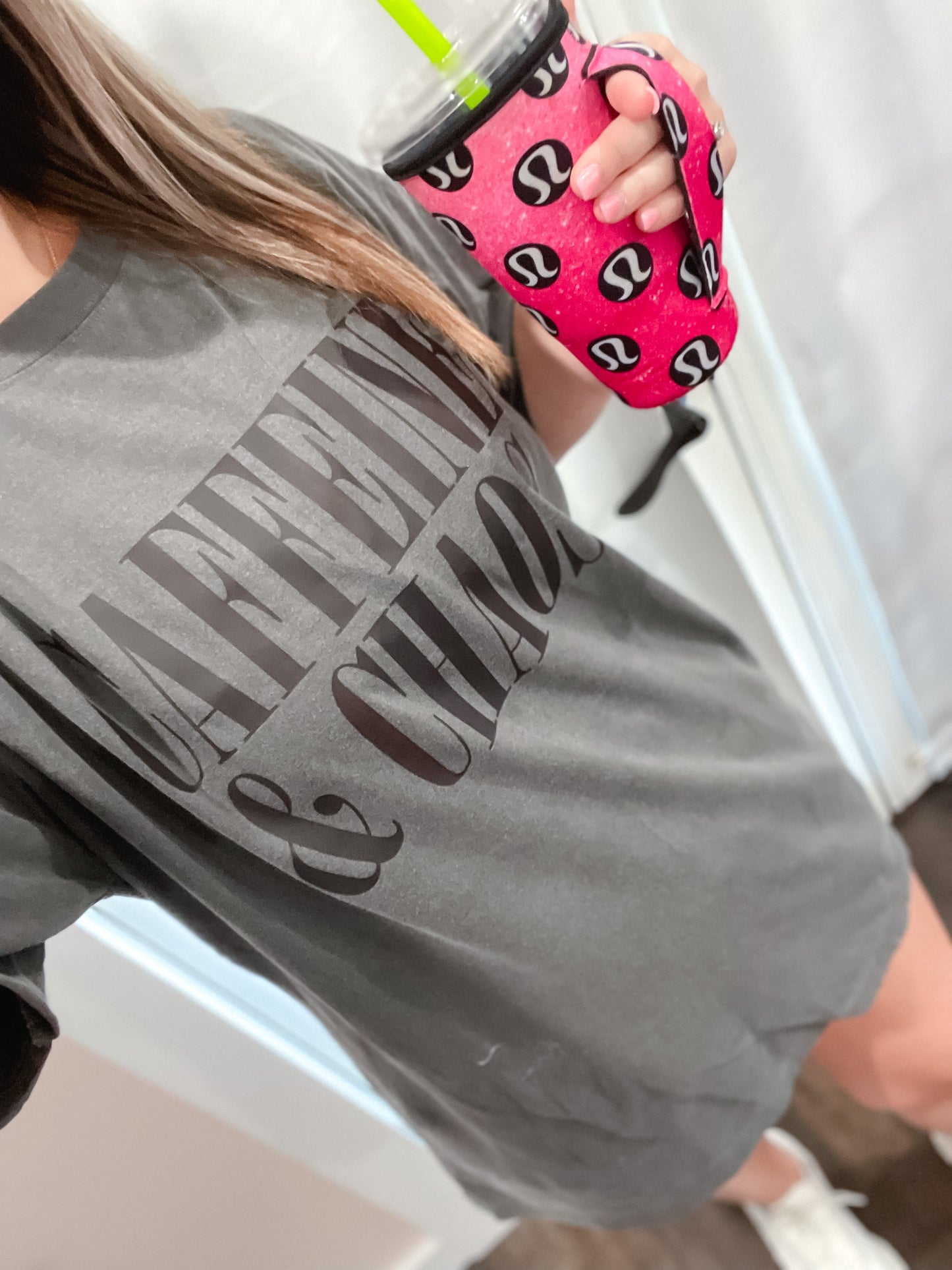 Caffeine and Chaos Tee