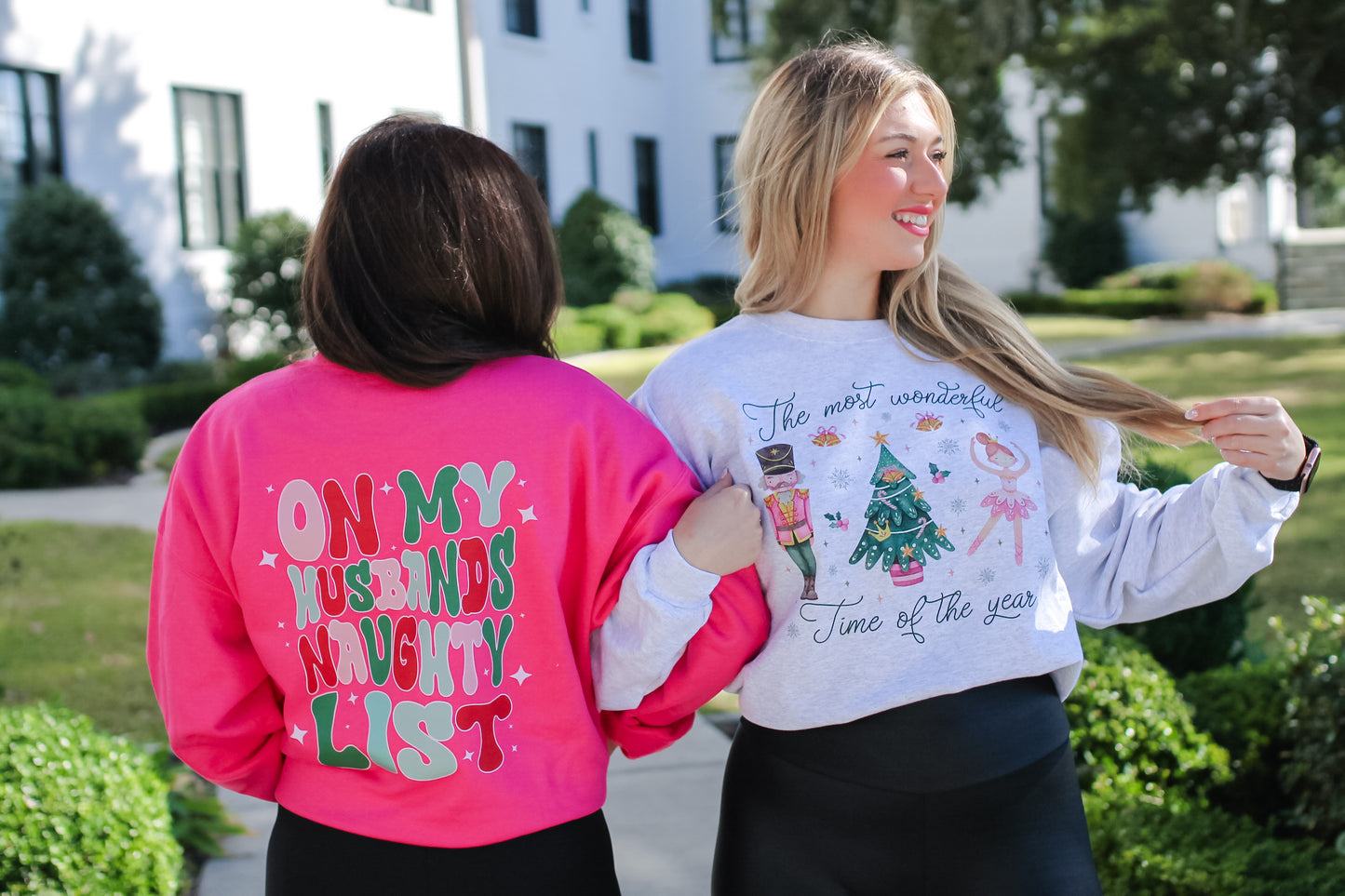 On My Husbands Naughty List Tee/Sweatshirt