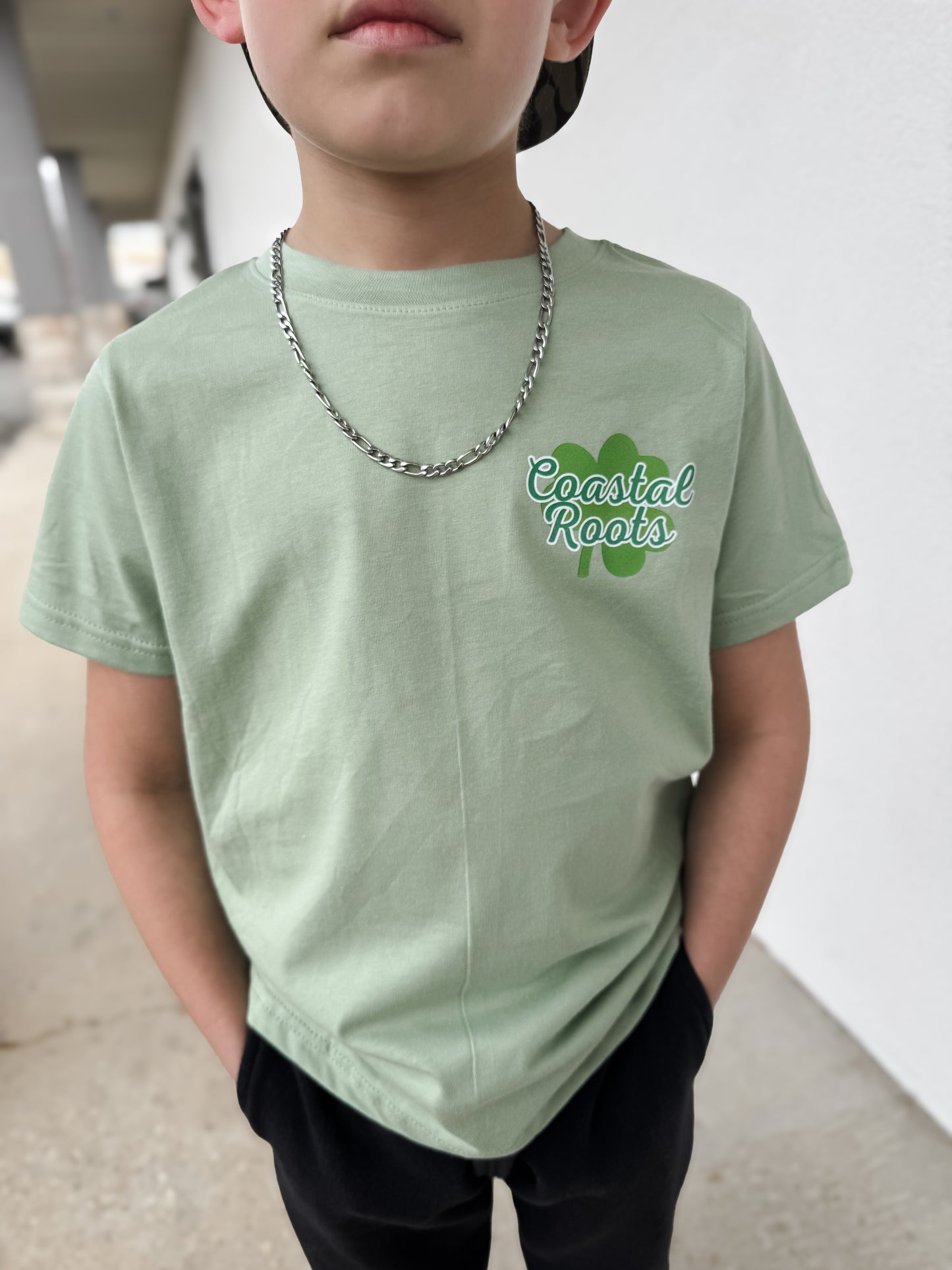 Born Lucky - Raised Coastal St. Patrick's Day Tee