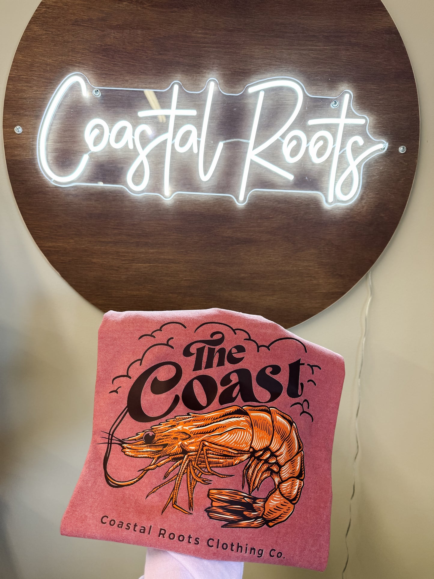 The Coast Shrimp Tee