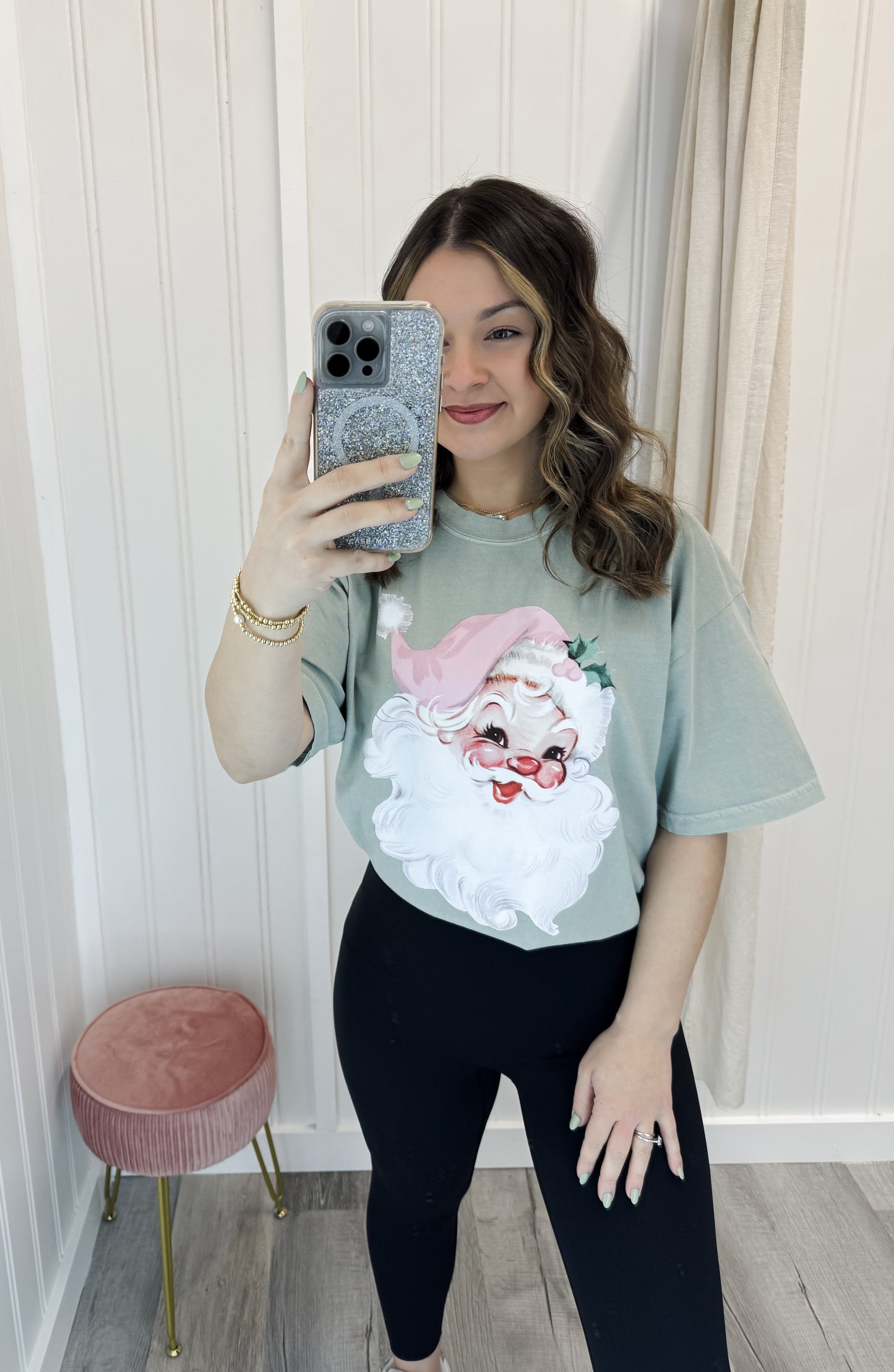 Vintage Santa Tee