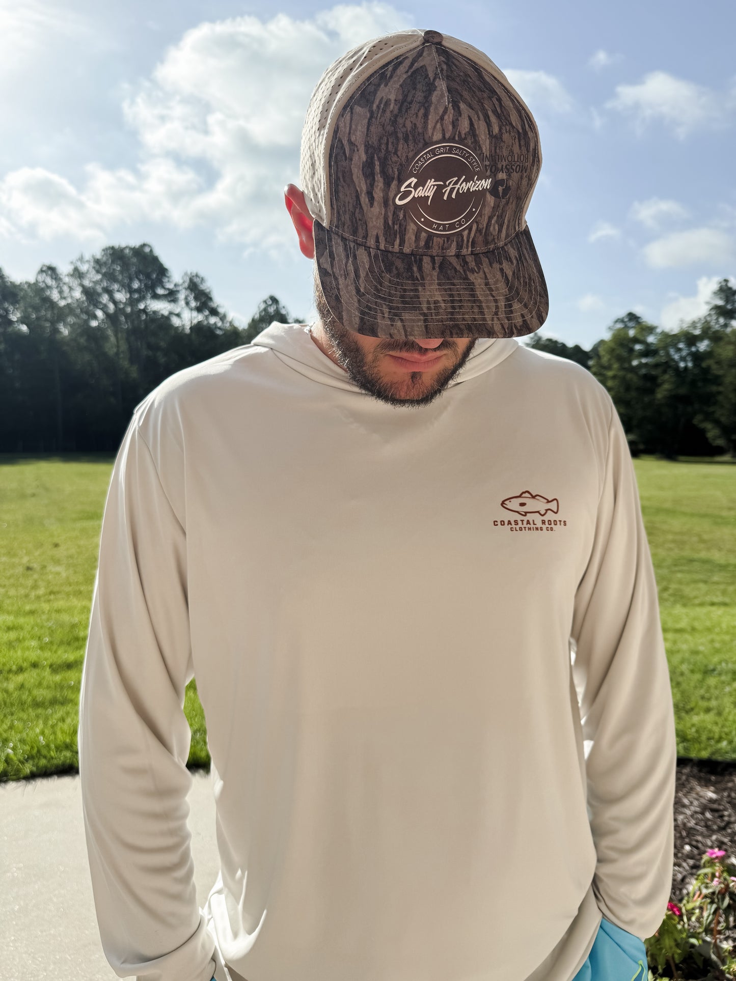 Snapper Hooded Performance Long Sleeve Tee