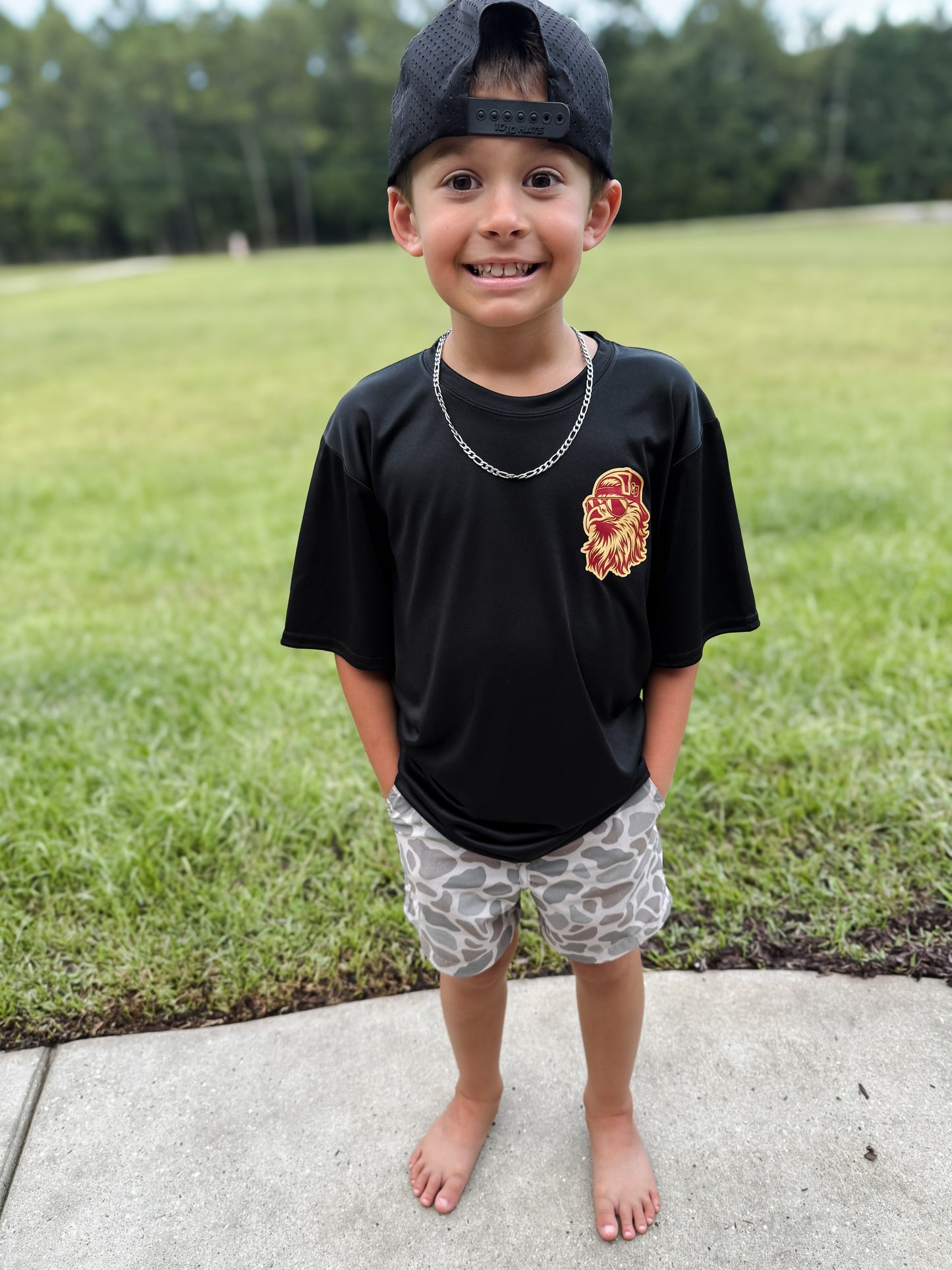 Custom School & Cool Mascot Tee - FRONT & BACK DESIGN