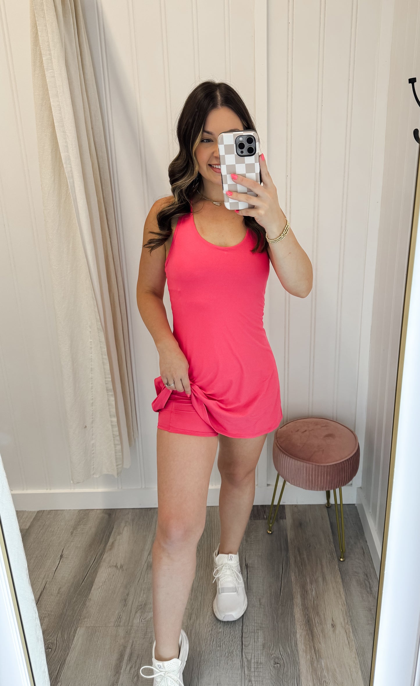 TENNIS ROMPER DRESS