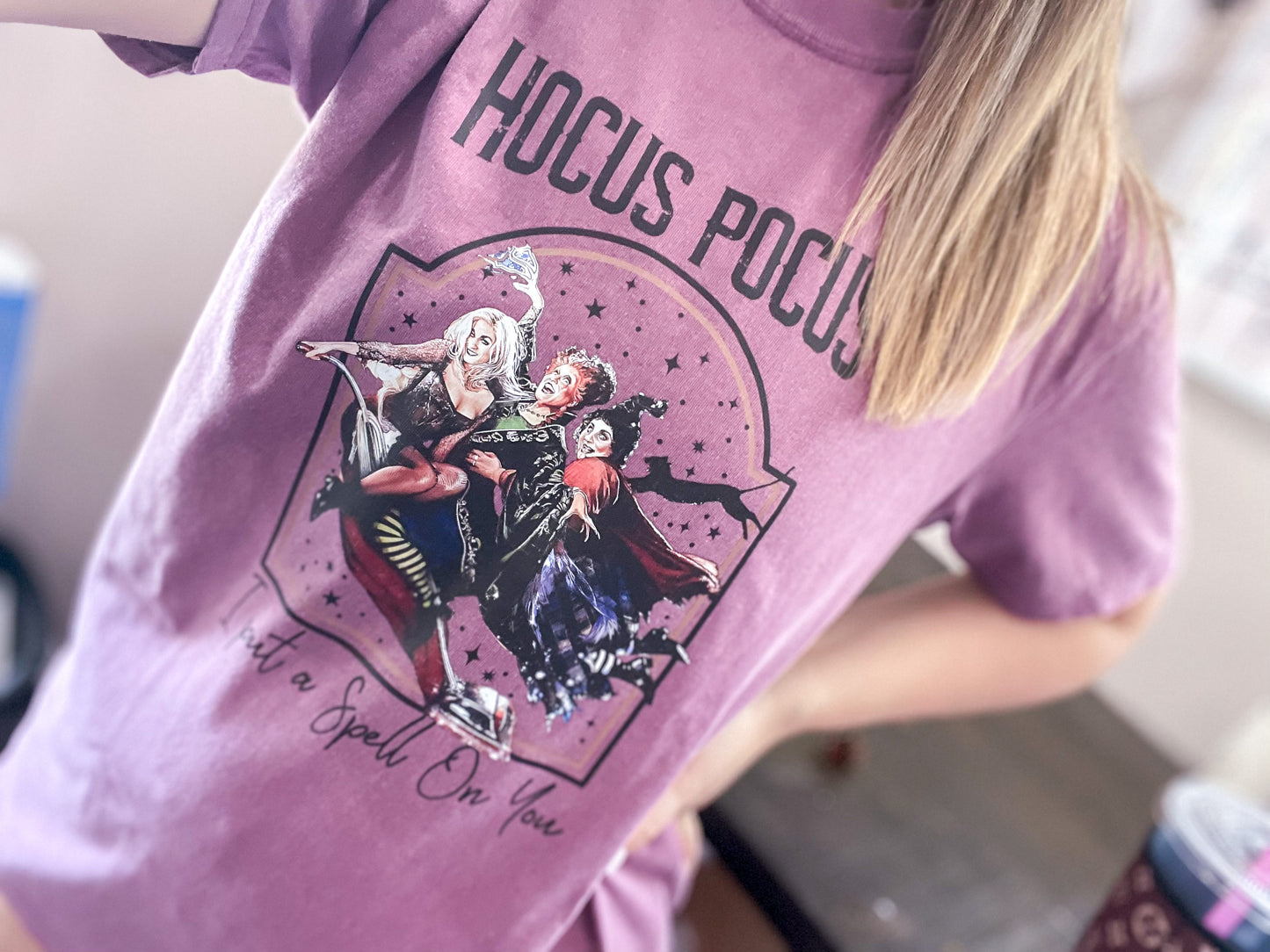 I Put A Spell On You - Hocus Pocus Comfort Color Tee