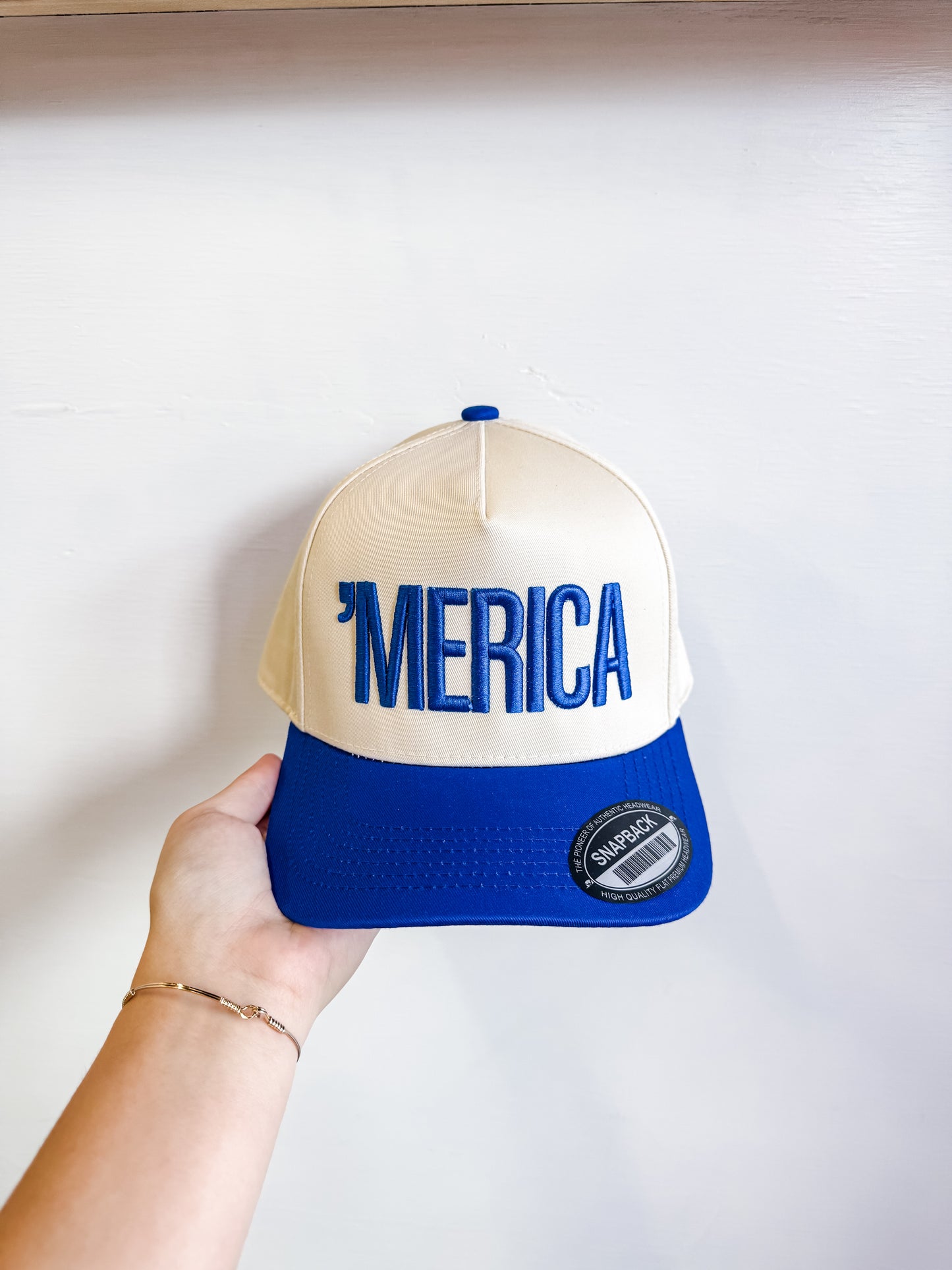 ‘Merica Puff Embroidered Hat