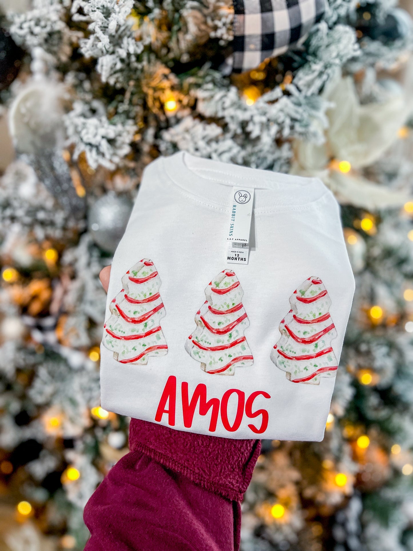 Christmas Tree Cake Trio Tee