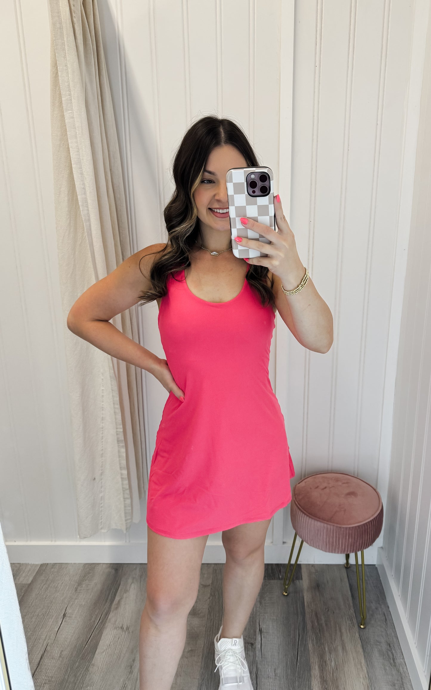 TENNIS ROMPER DRESS