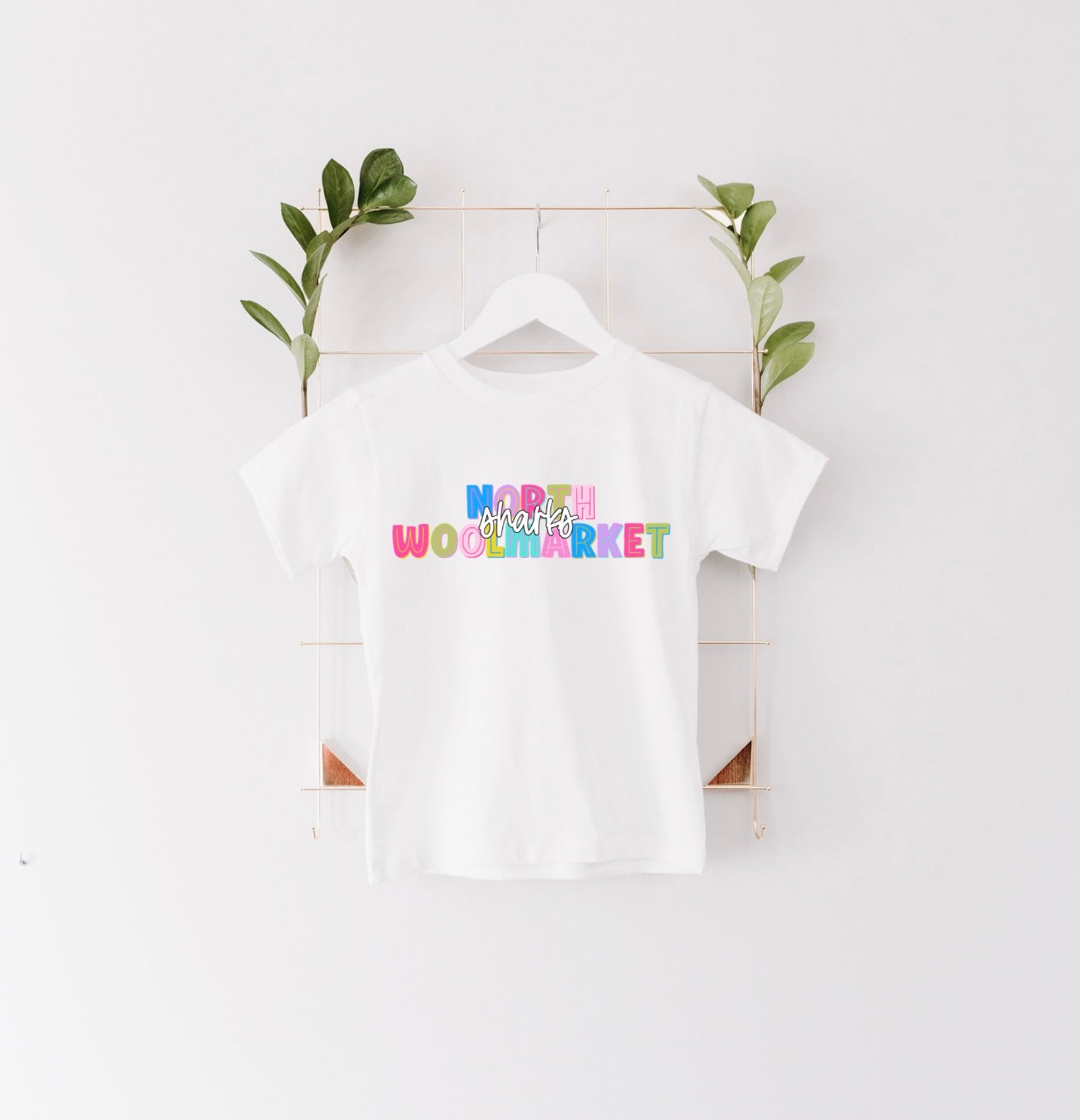 North Woolmarket Sharks Multicolor Tee