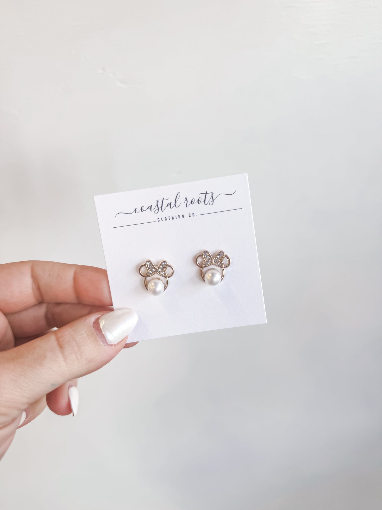Girl Mouse Earrings