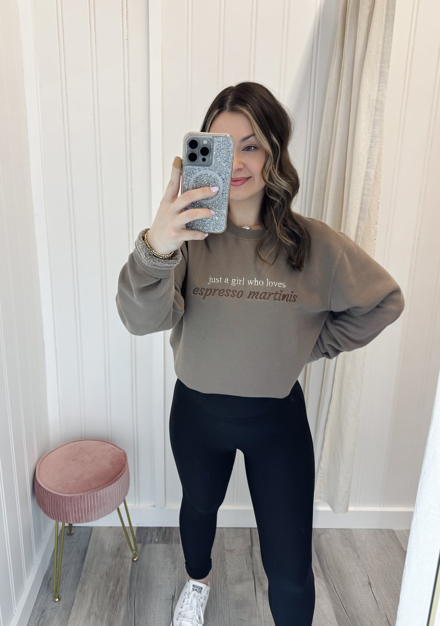 Just A Girl Who Loves Espresso Martinis Sweatshirt