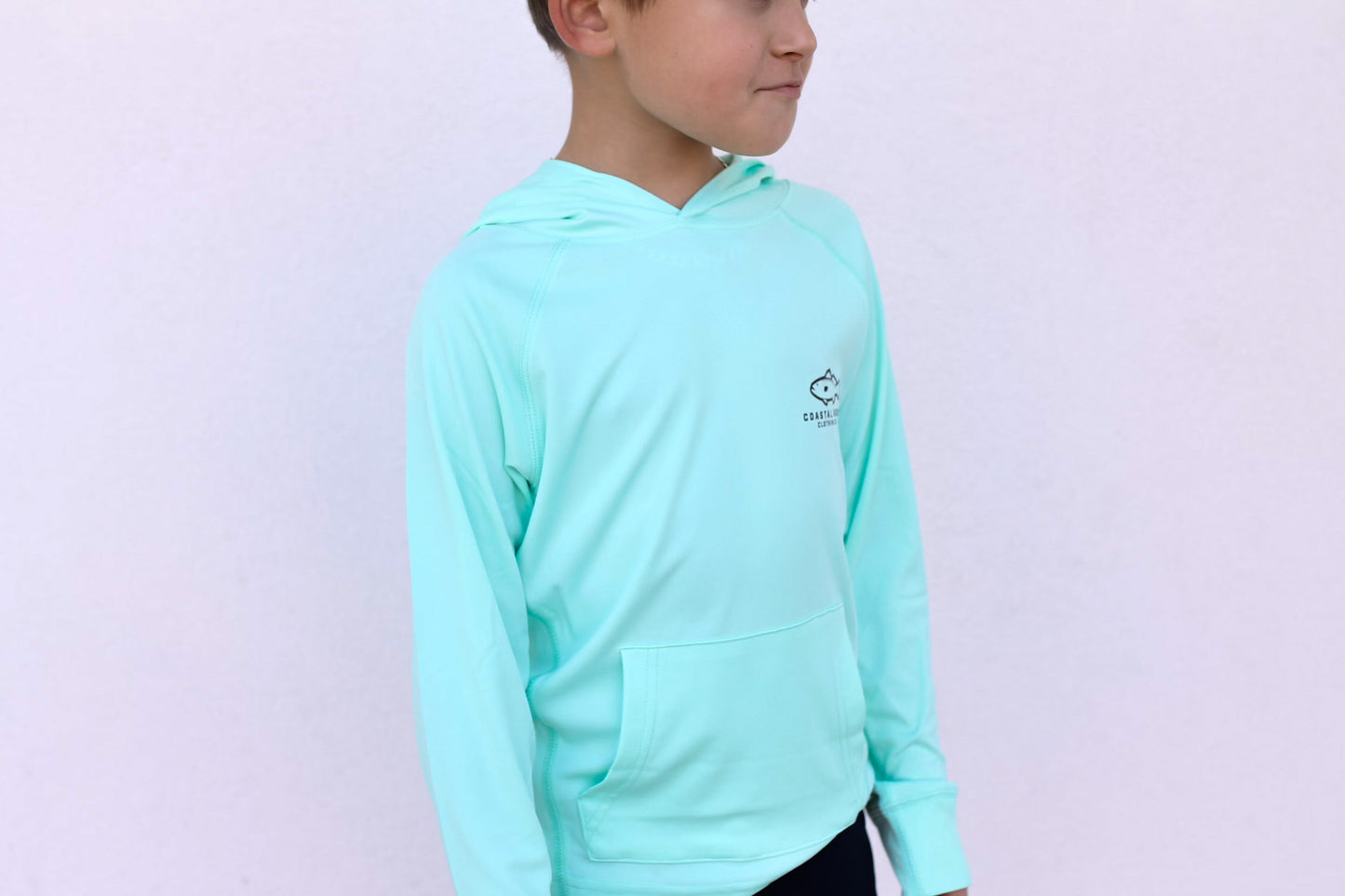 Coastal Roots Hooded Long Sleeve T-Shirt