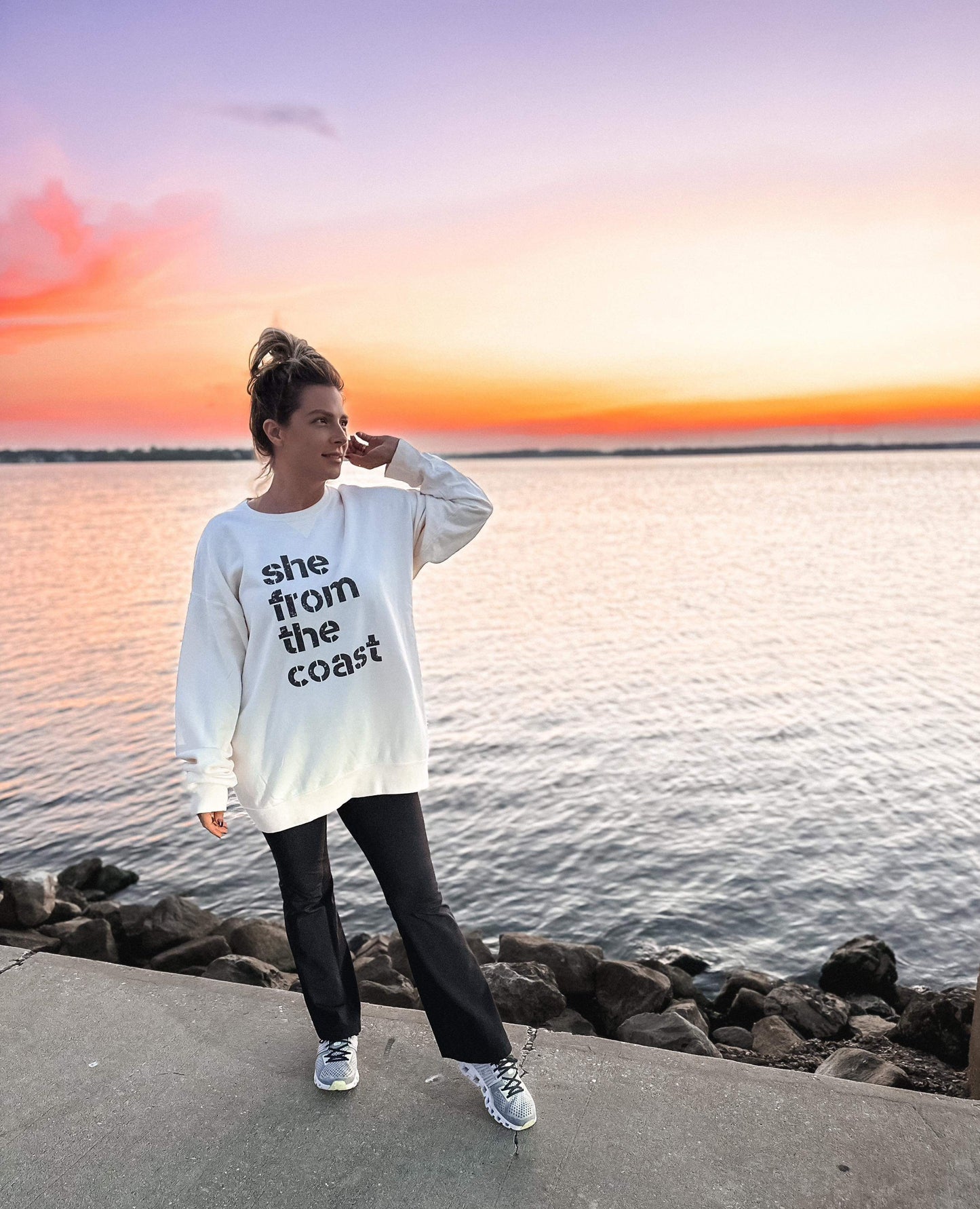 She From The Coast Sweatshirt