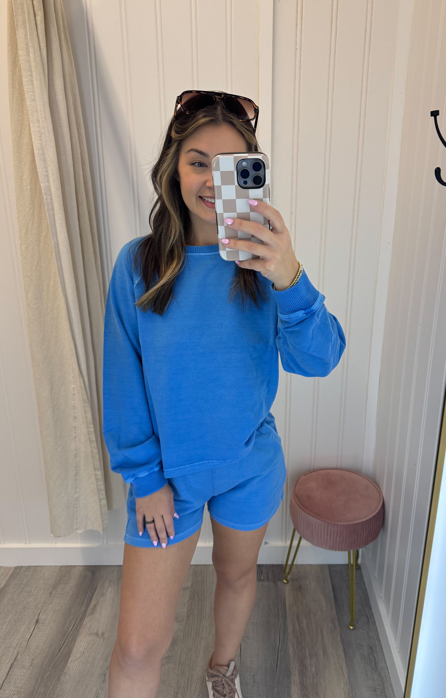 Pigment Dyed Long Sleeve Set