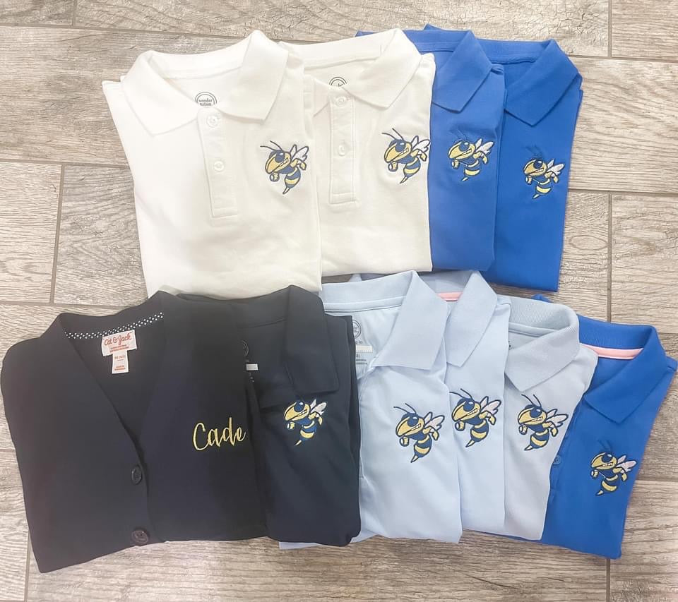 Back to School Embroidery