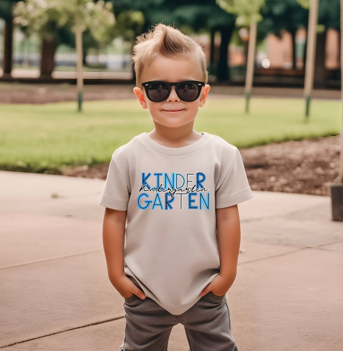 Blue Grade Tee - adult