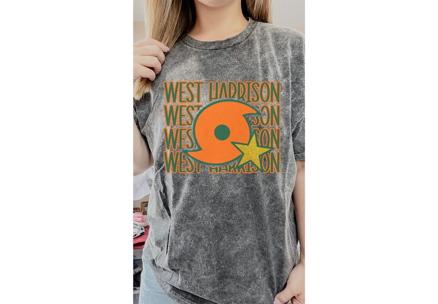 Preppy West Harrison Hurricanes Tee