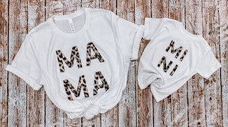 Cheetah Mama Tee