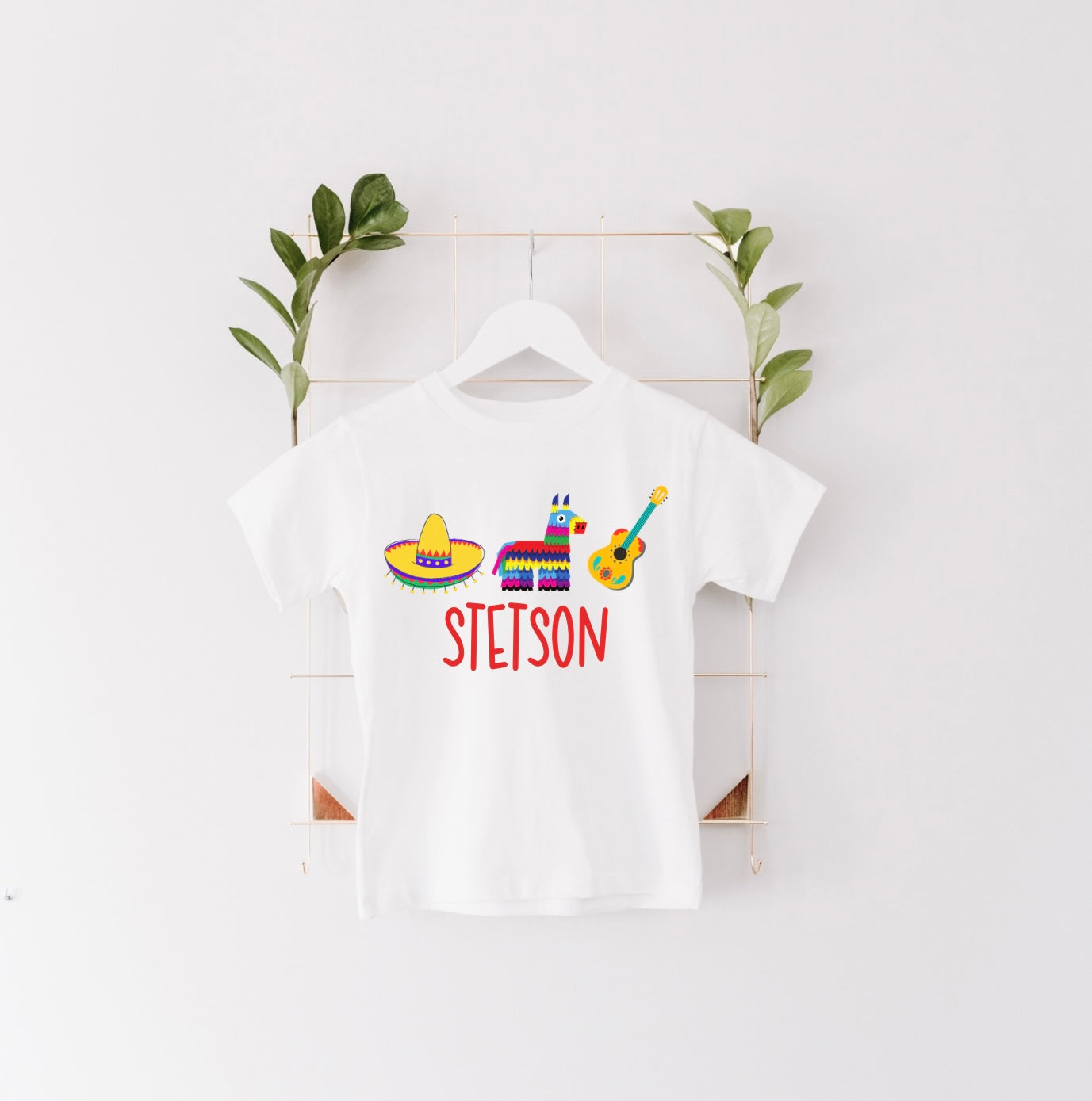 Red Cinco De Mayo Trio Tee