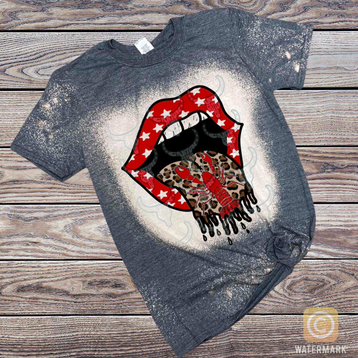 Crawfish Mouth Tee