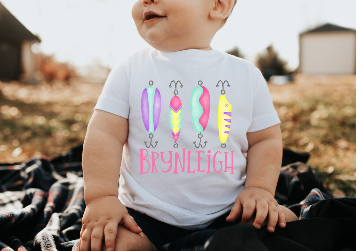 Fishing Lures Tee - girl