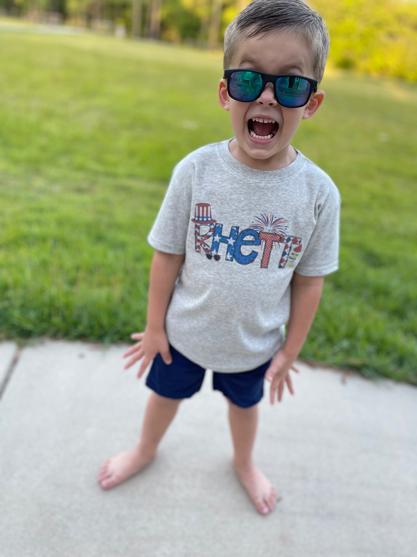 Patriotic Name Tee