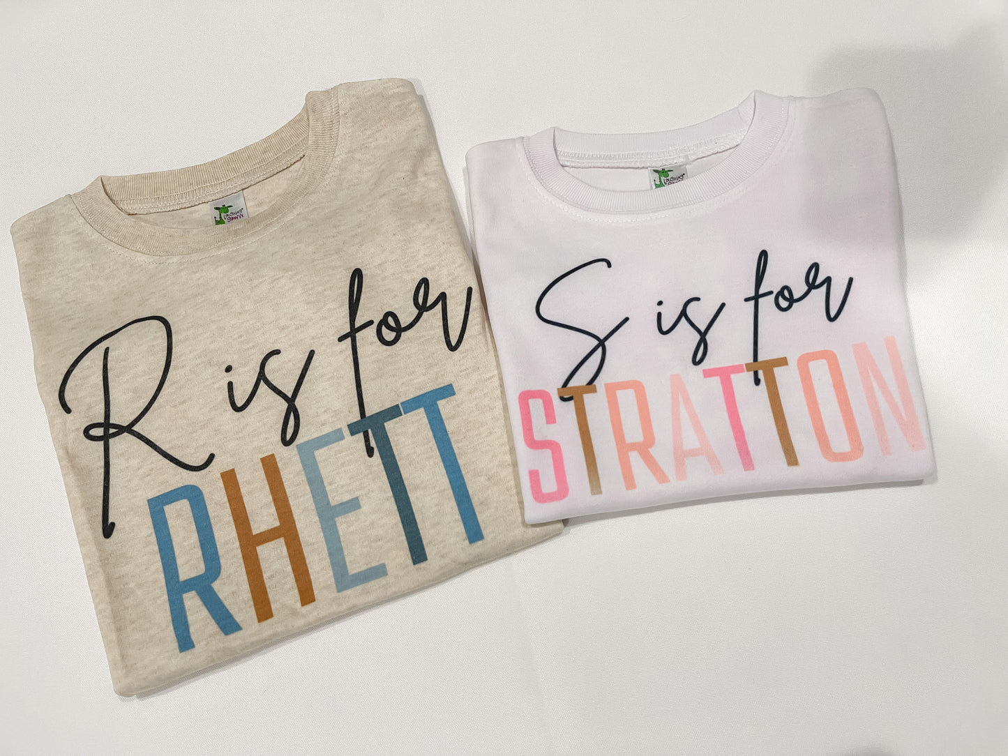 Custom Name Tees