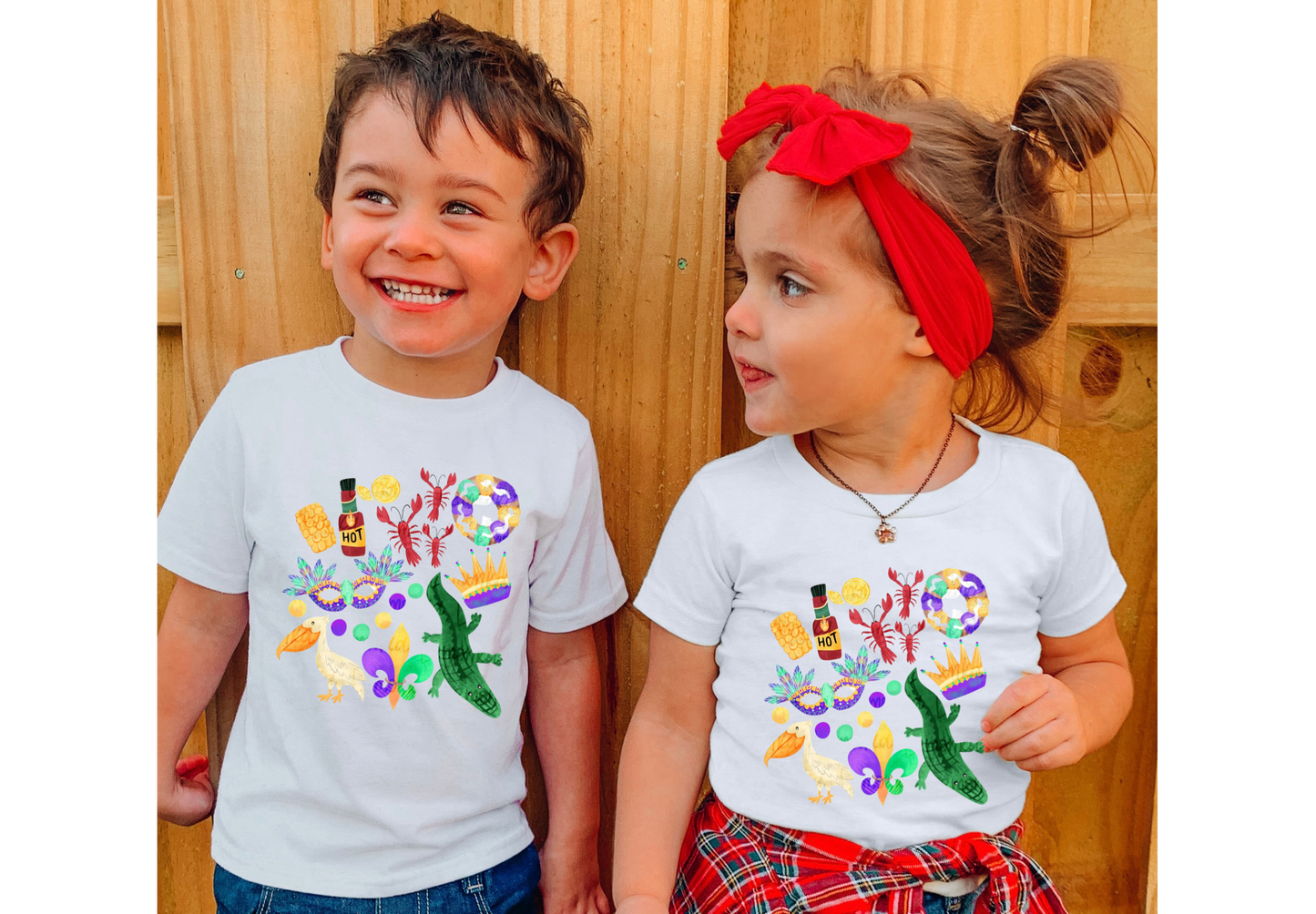 Mardi Gras in the South Tee