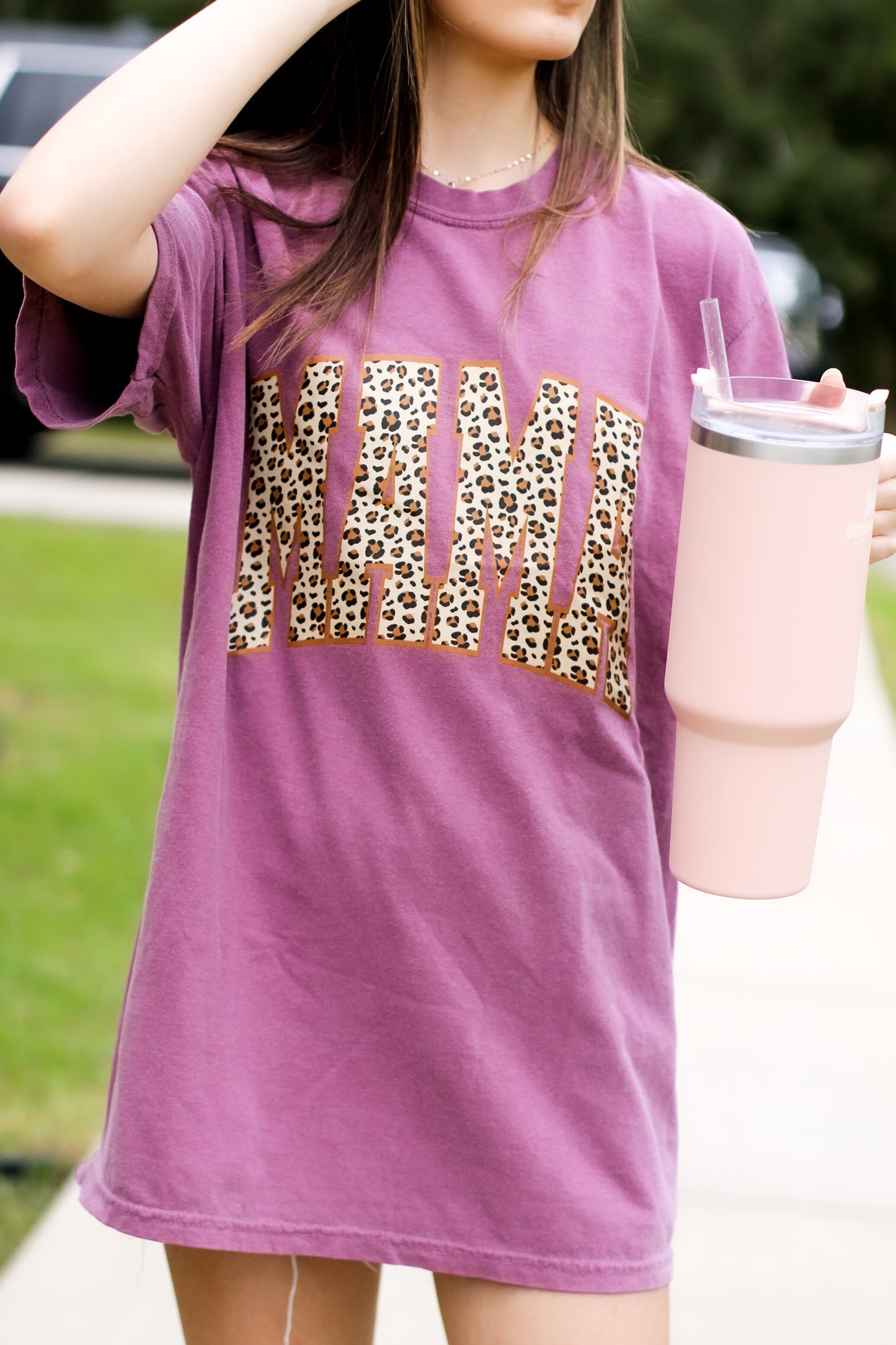 Leopard Mama Tee