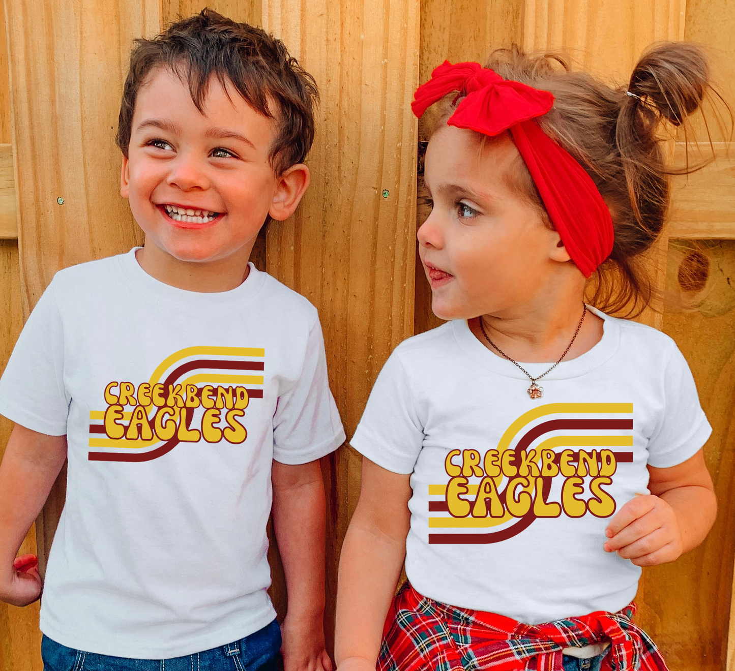 Retro Creekbend Eagles Tee